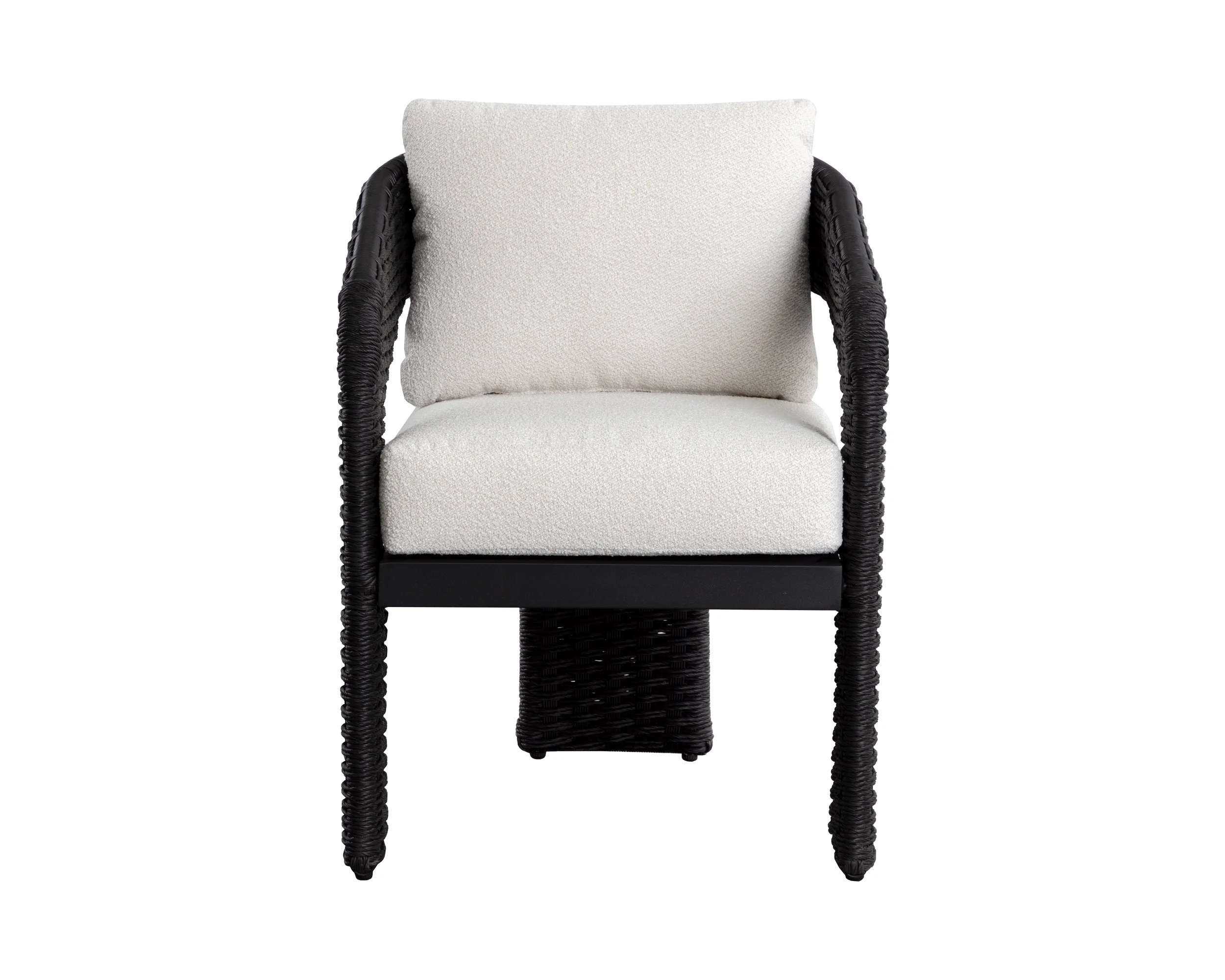 Pylos Dining Armchair - Black - Louis Cream - Image 2