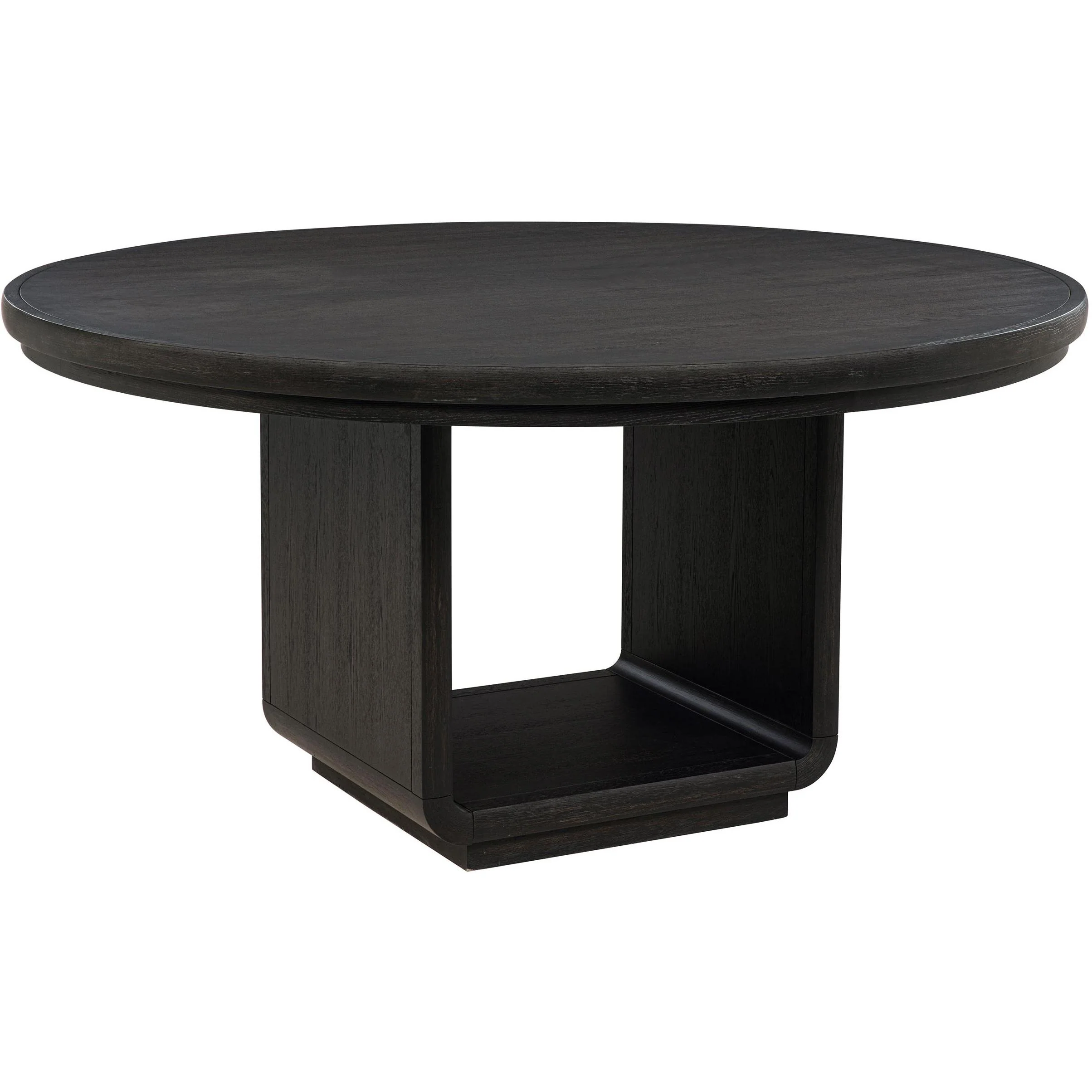 Coaster Furniture Leandro 115390 60-inch Round Dining Table – Burnished Black