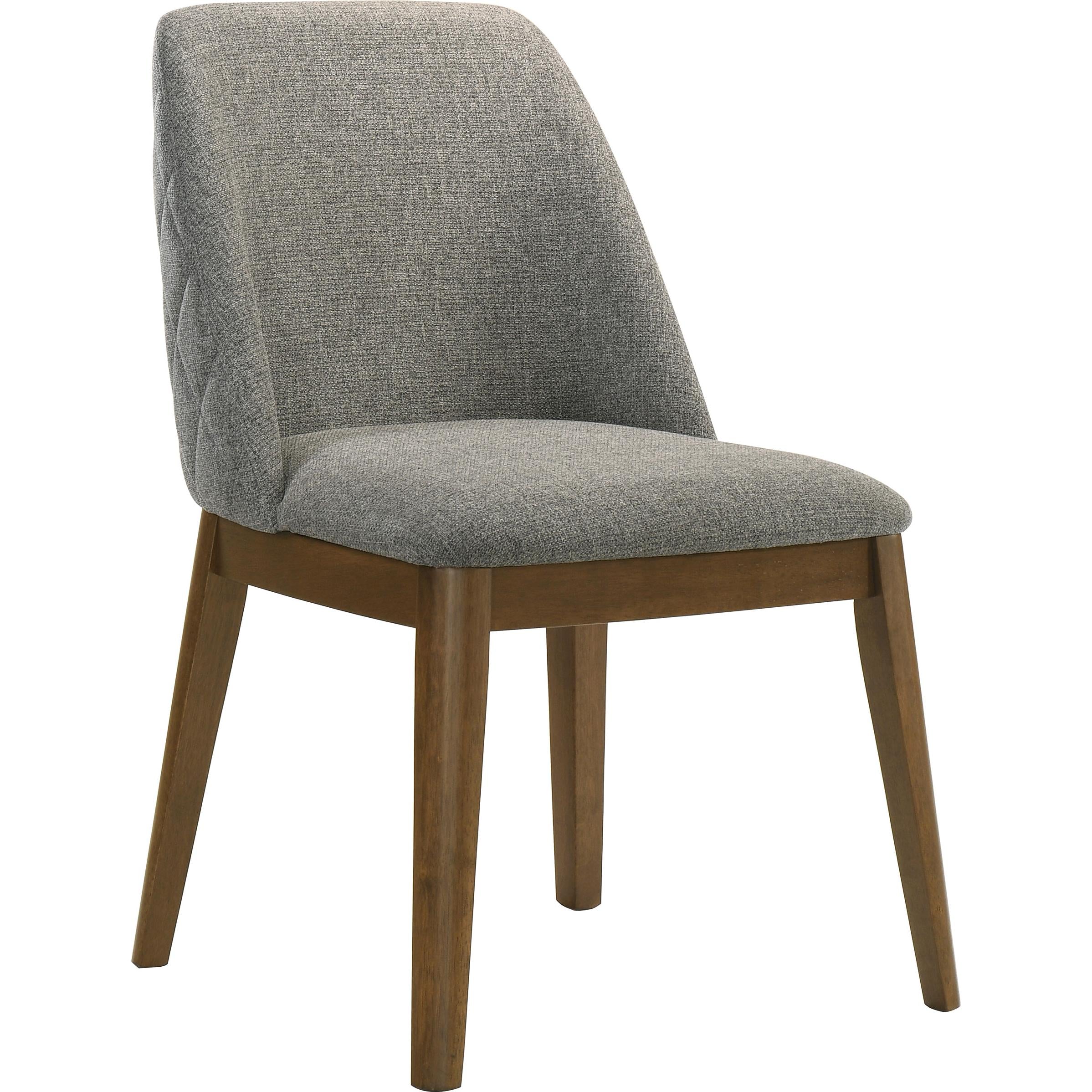 Coaster Furniture Franklin 193822 Set of 2 Upholstered Dining Side Chair - Grey - Image 3