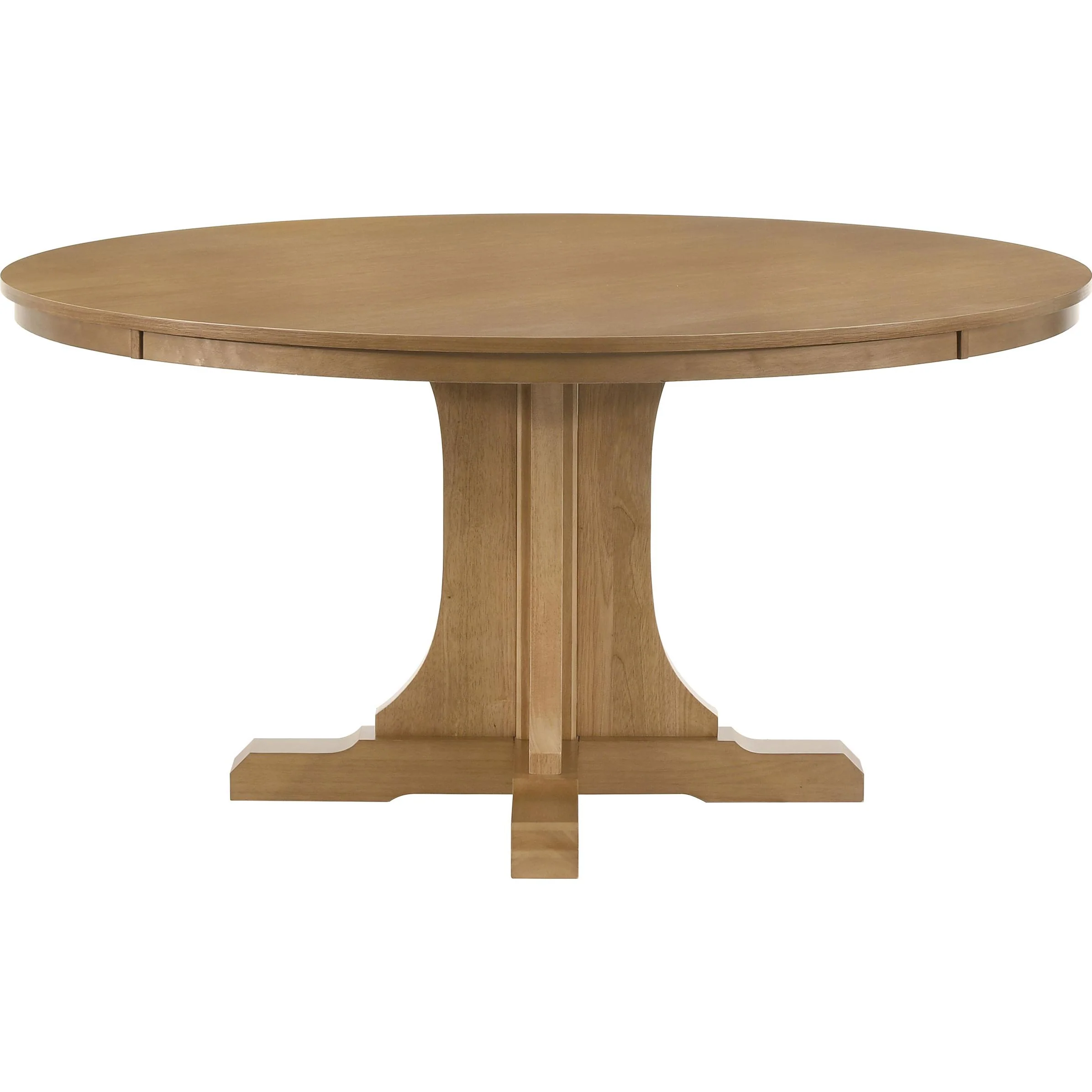 Coaster Furniture Hartville 109460 60-inch Round Dining Table - Natural Light Brown - Image 3