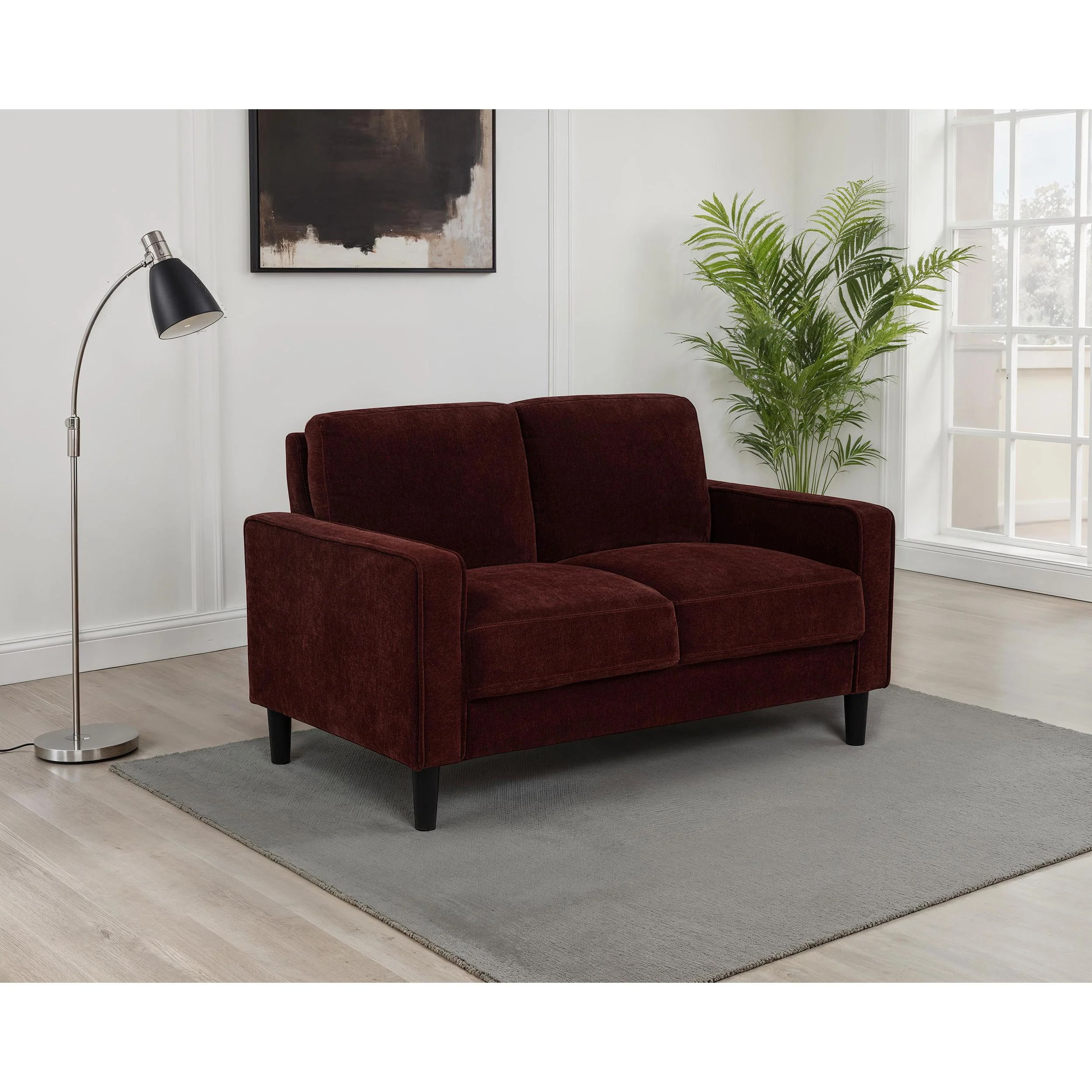 Coaster Furniture Ruth Stationary Fabric Loveseat 511212 - Image 2