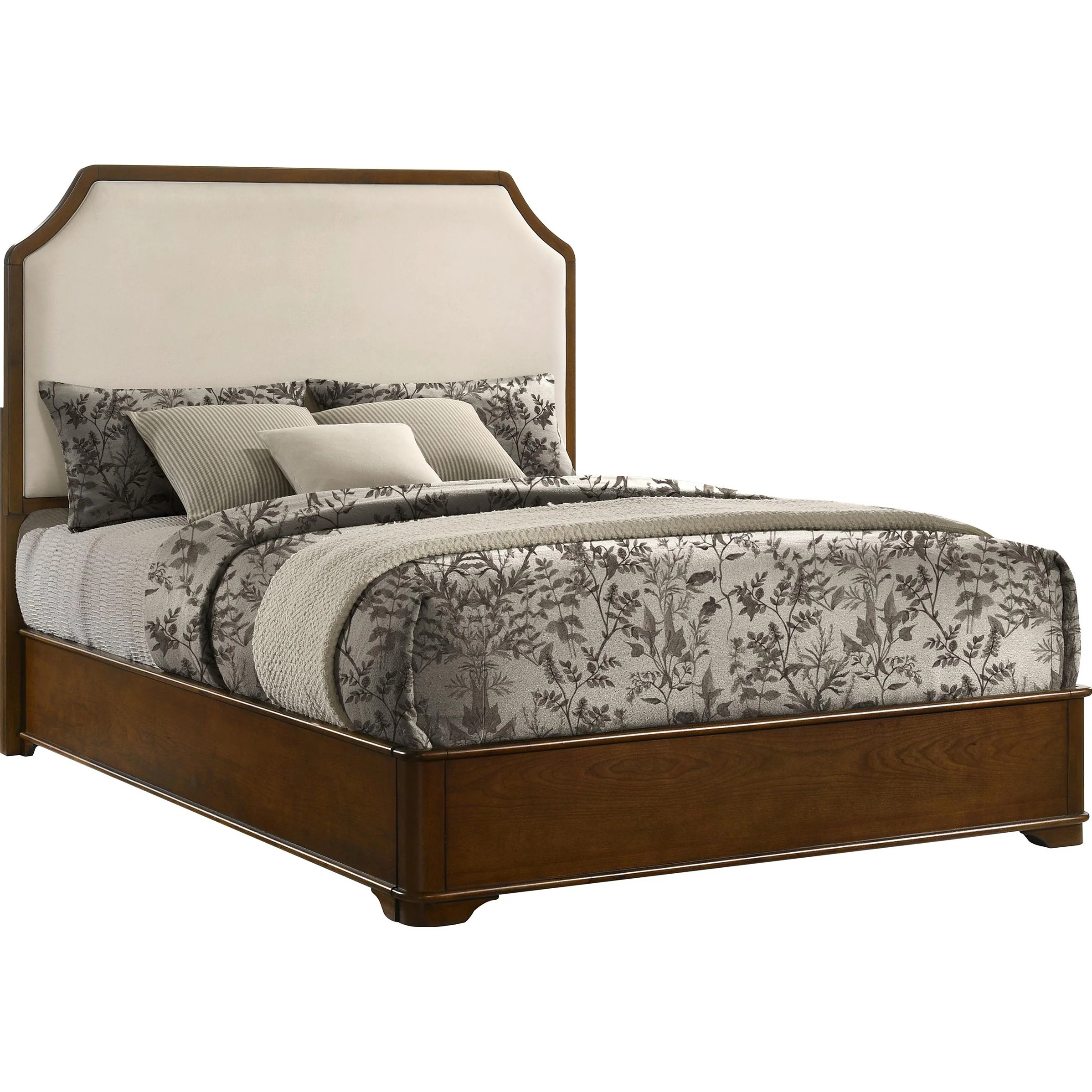 Coaster Furniture Garland 205301Q 58-inch Queen Panel Bed - Cream/Brown Cherry - Image 3