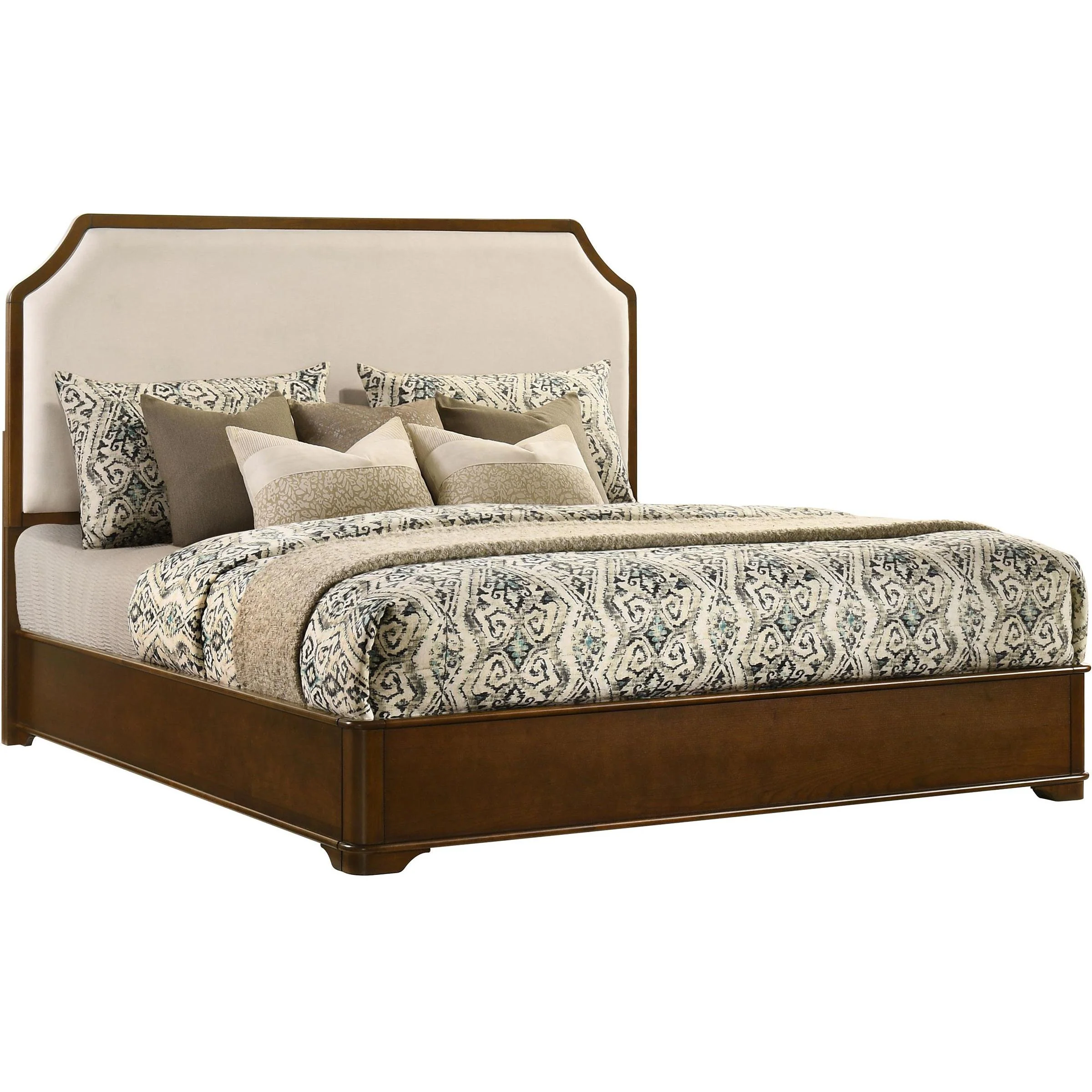Coaster Furniture Garland 205301KE 58-inch King Panel Bed - Cream/Brown Cherry - Image 3