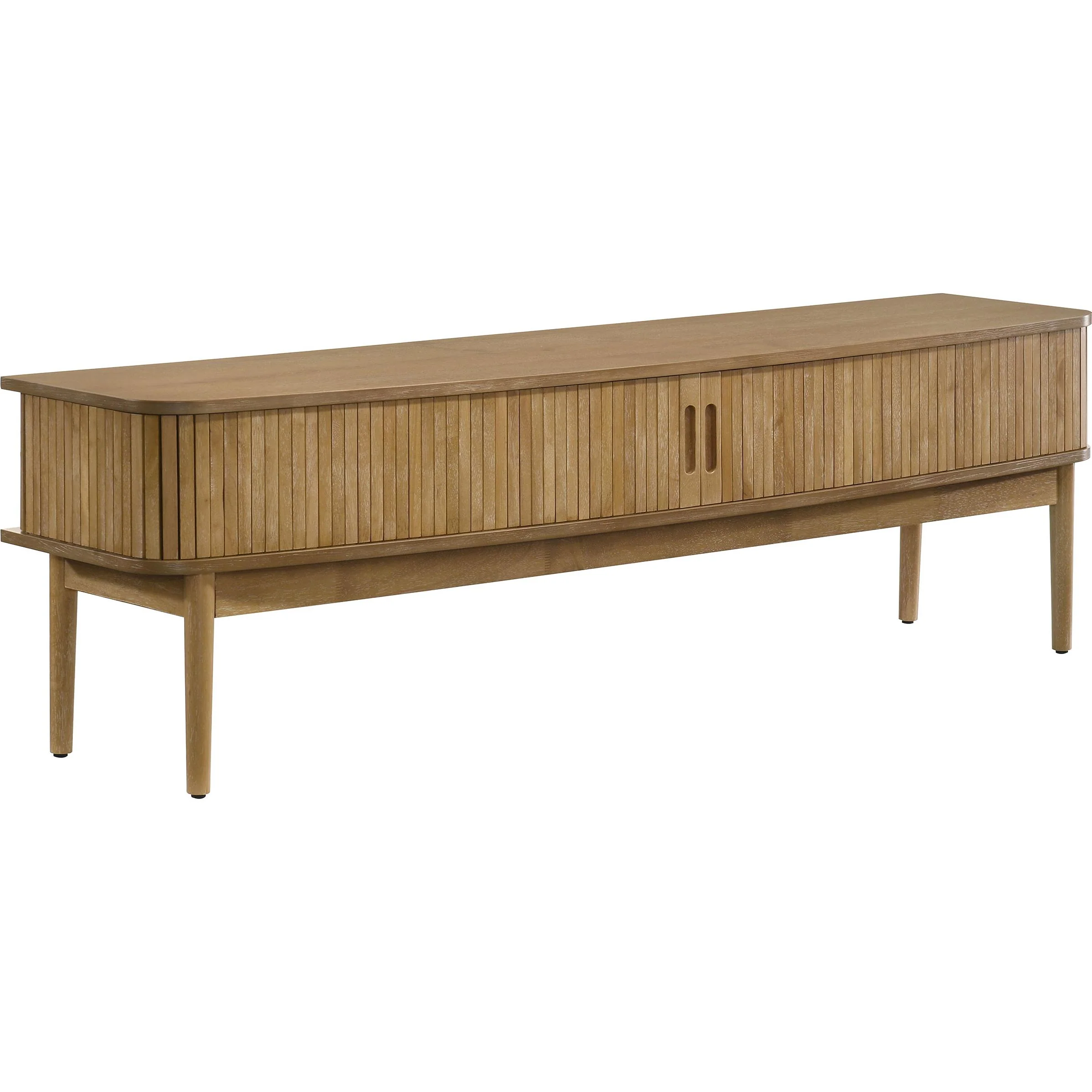 Coaster Furniture Croyden 722923 71-inch TV Stand Media Console - Weathered Natural - Image 1