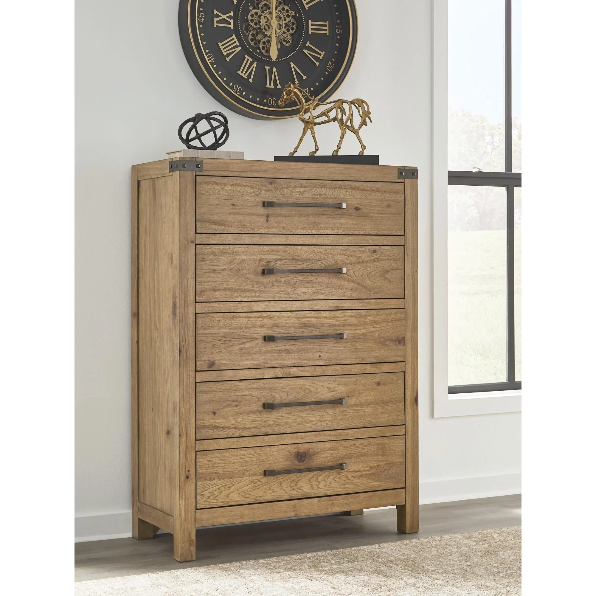 Benchcraft Ridgester B858-46 Five Drawer Chest - Image 2