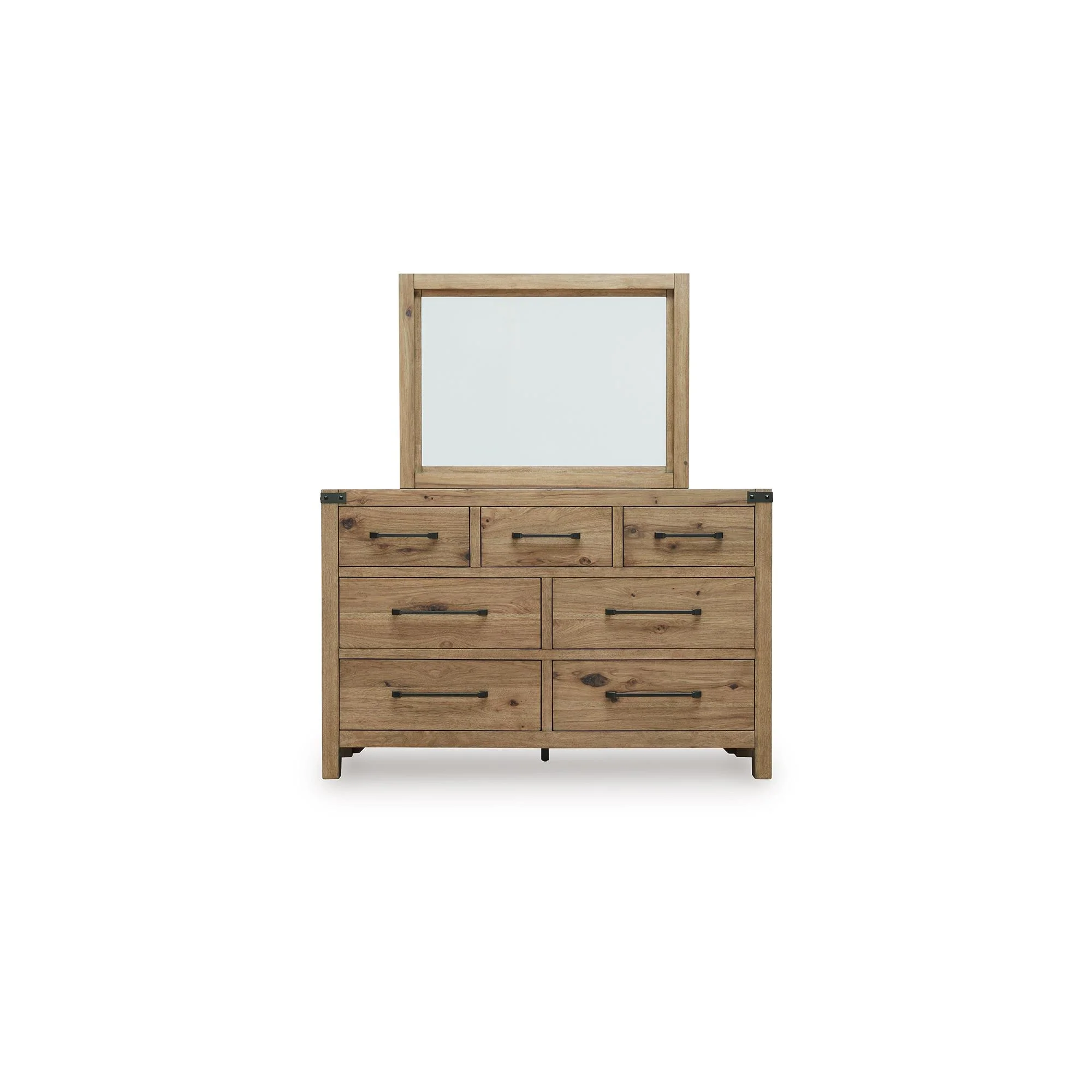 Benchcraft Ridgester B858B1 Dresser and Mirror - Image 3