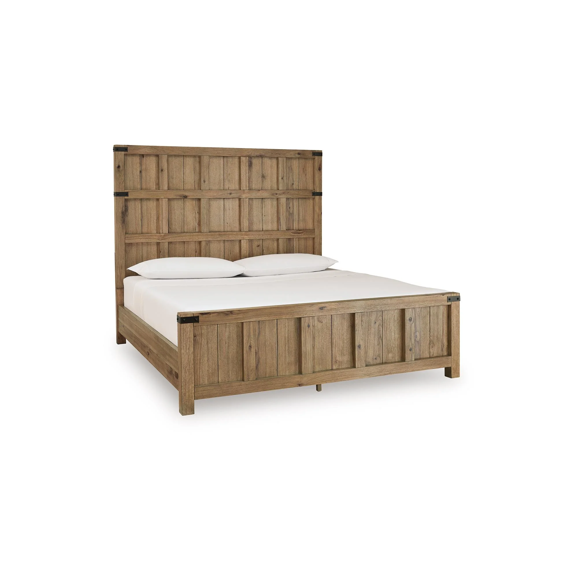 Benchcraft Ridgester B858B6 King Panel Bed - Image 1