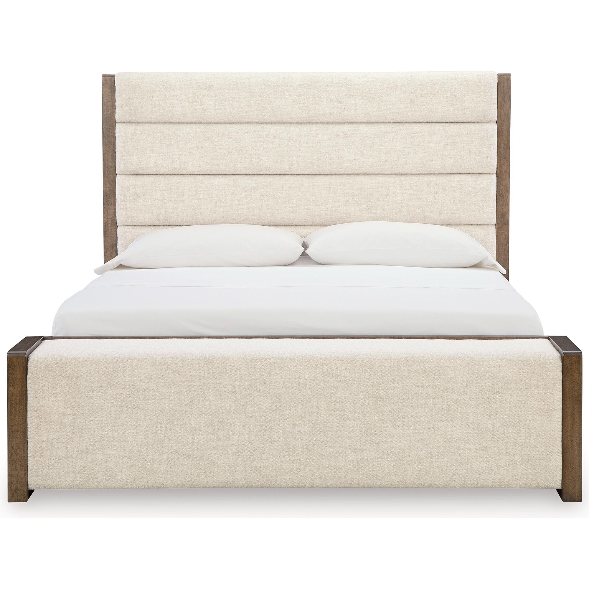 Benchcraft Marxmore B863B4 King Upholstered Storage Bed - Image 3
