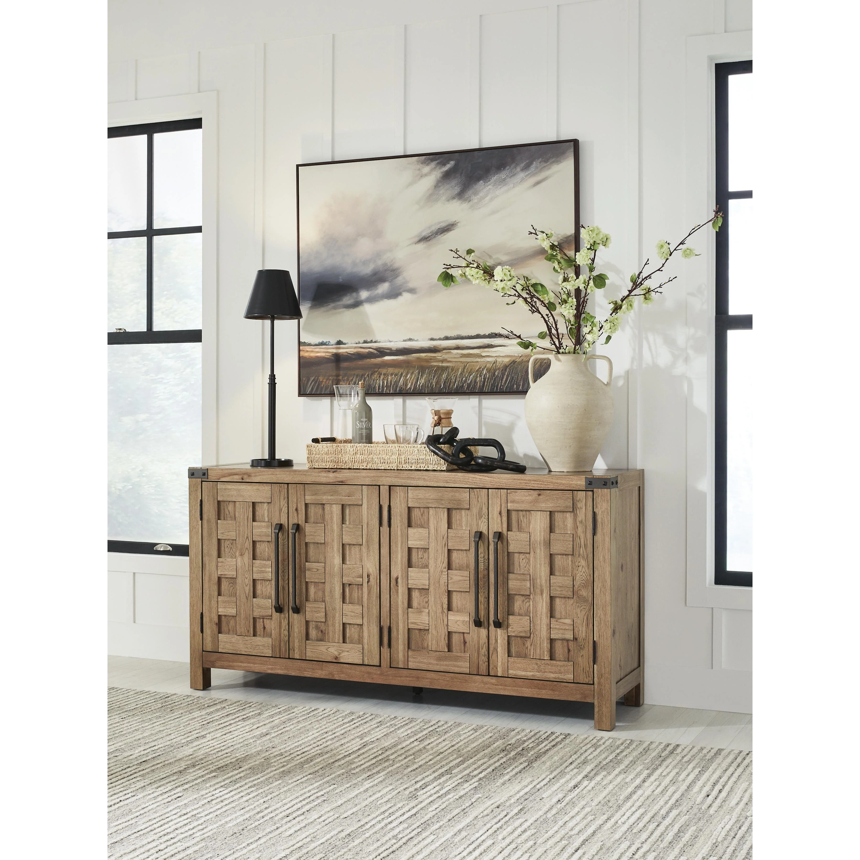 Benchcraft Ridgester D858-60 Dining Room Server - Image 2