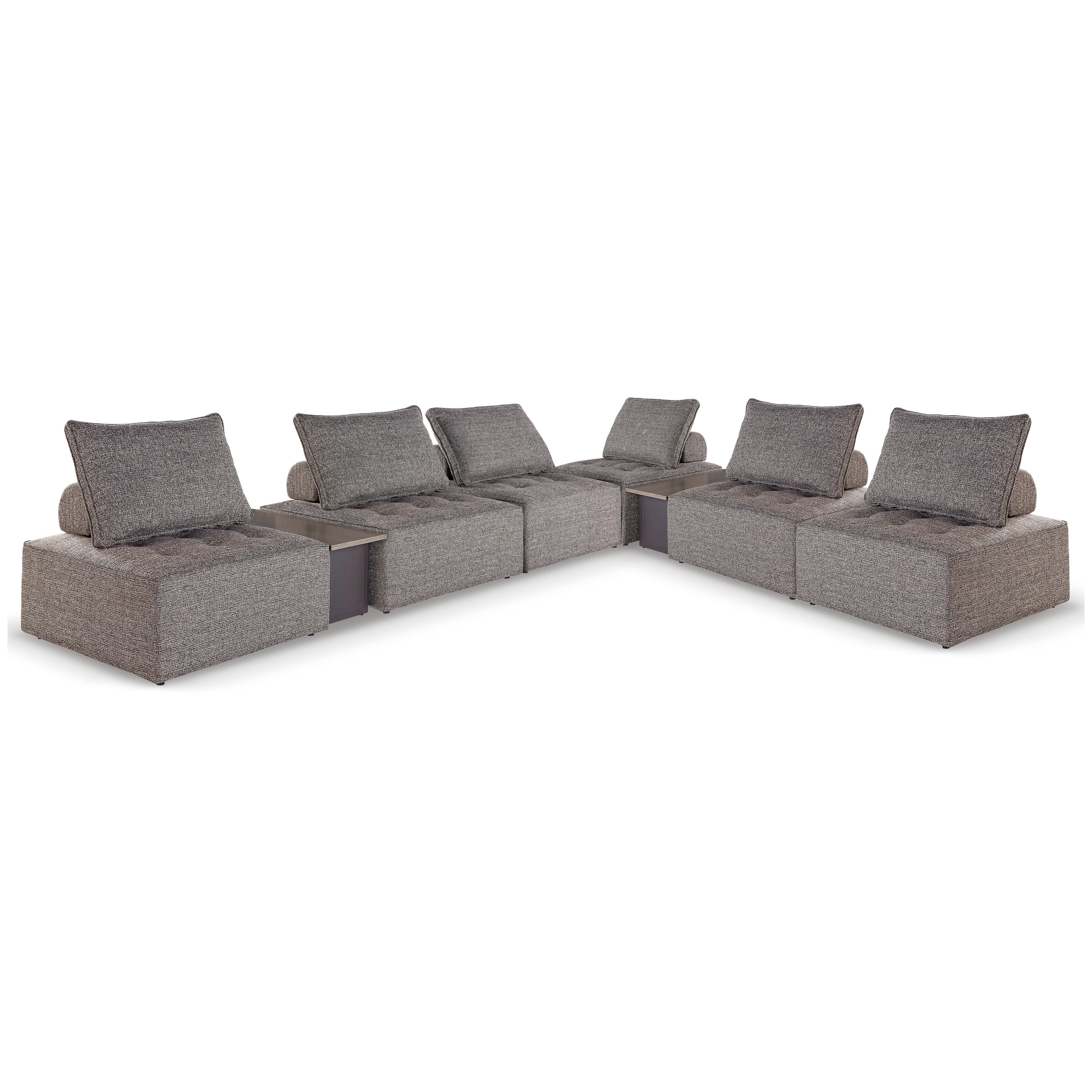 Signature Design by Ashley Bree Zee P160P14 8 pc Outdoor Modular Seating