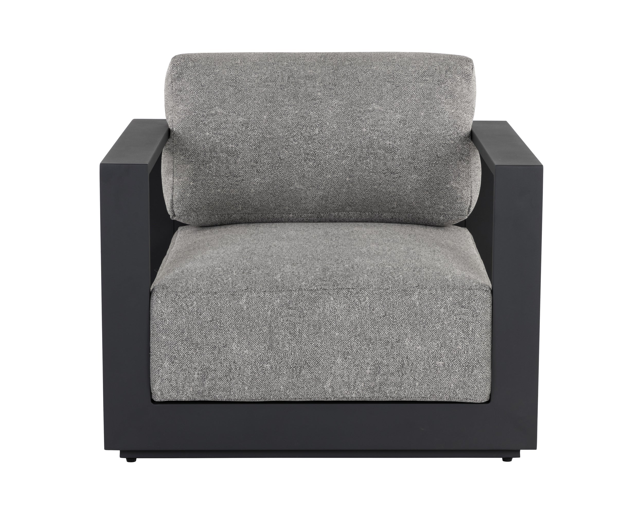 Tavira Armchair - Charcoal - Lanikai Salt And Pepper - Image 3
