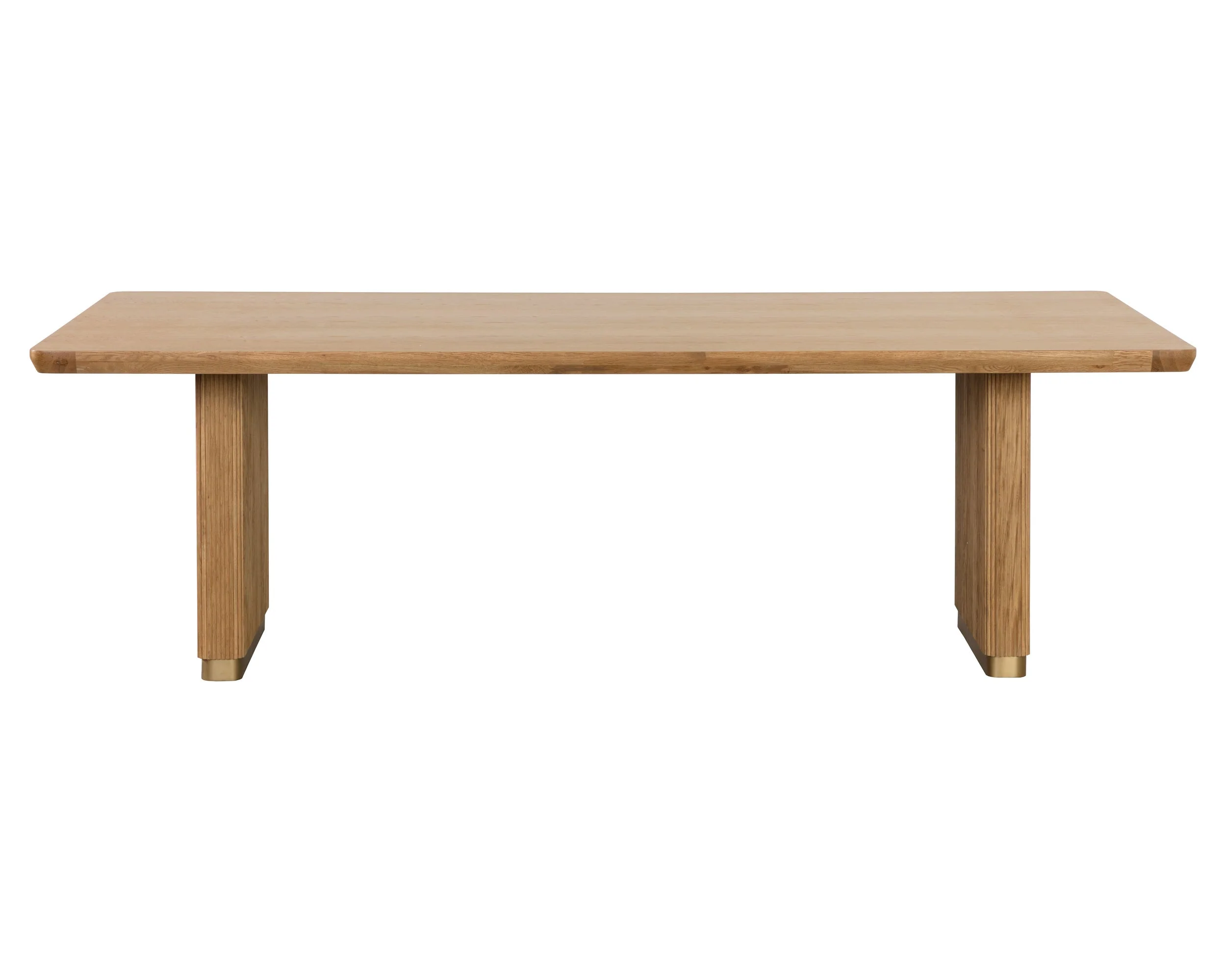 Kalla Dining Table - Rectangular - Rustic Oak - 96" - Image 2