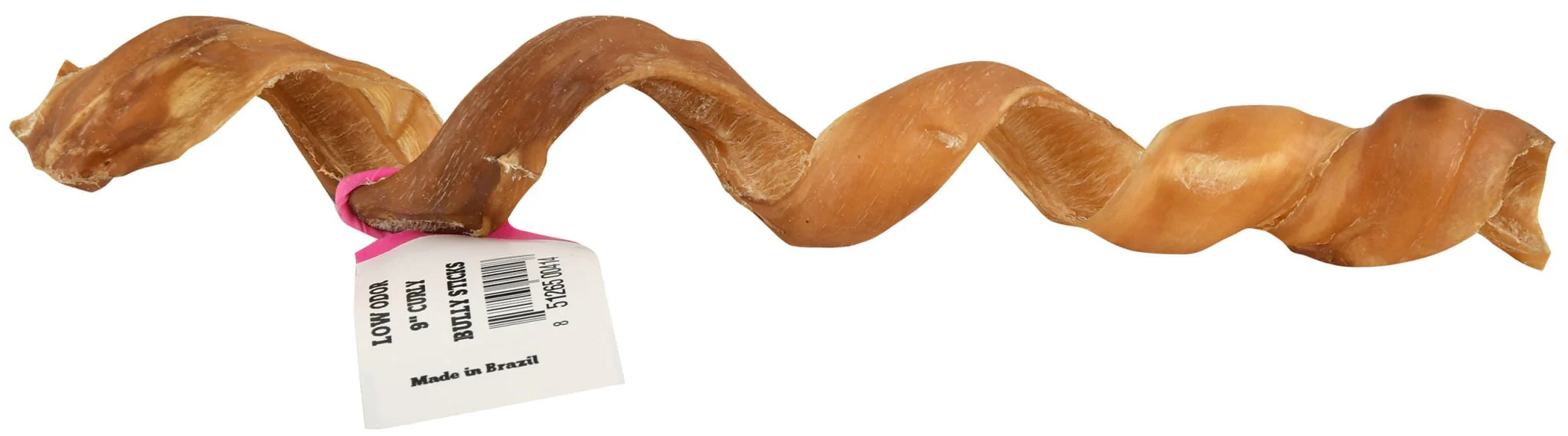 Low Odor Curly Bully Sticks for Dogs – 100% Natural Beef Chews, Oven-Baked, Long-Lasting Dental Treats - Image 1
