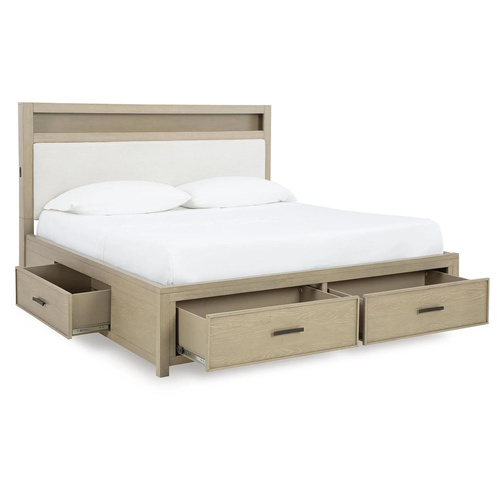 Signature Design by Ashley Calmoro B602B4 Queen Bookcase Bed - Image 3