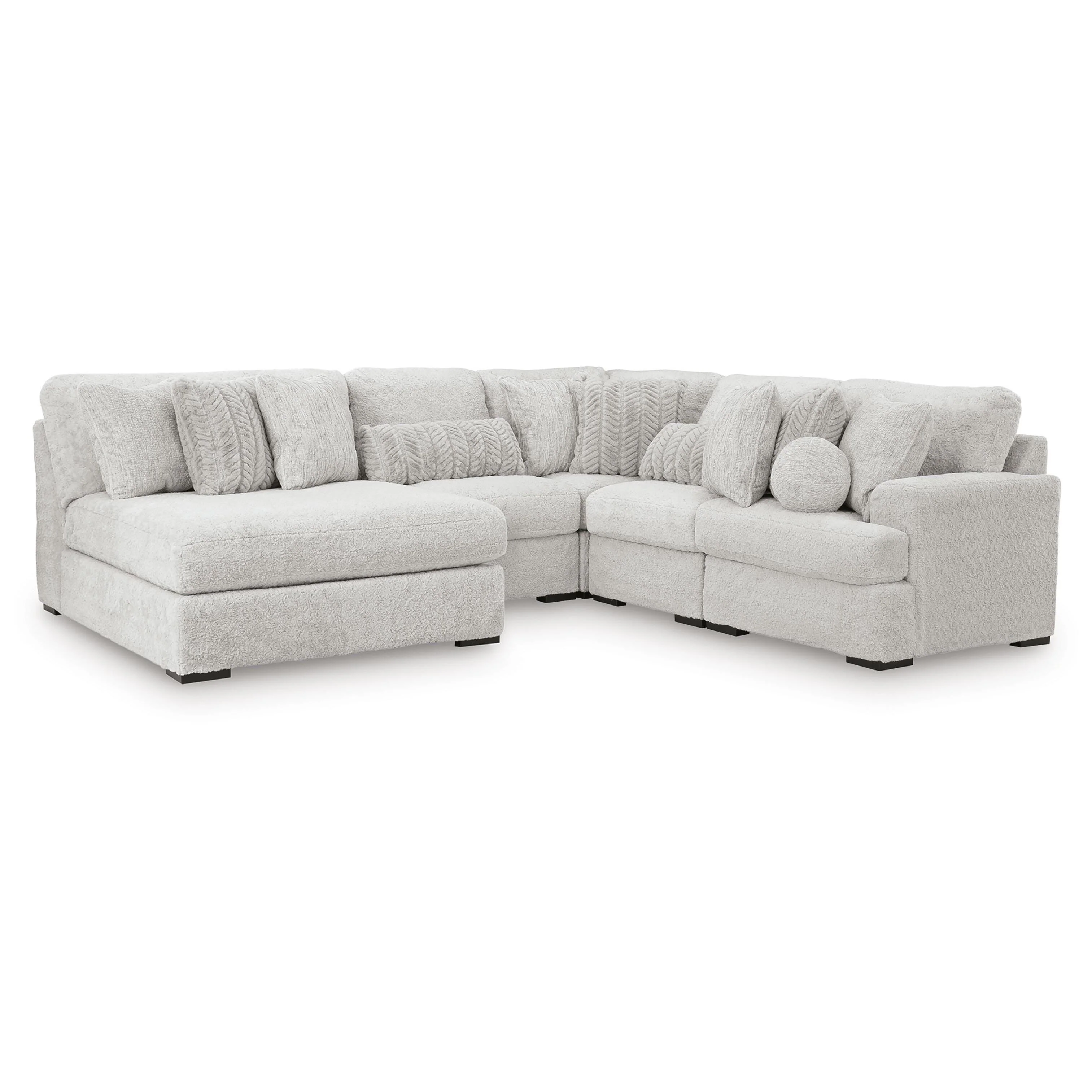 Signature Design by Ashley Cuddle Plush PC59106S11 5 pc Sectional with Chaise