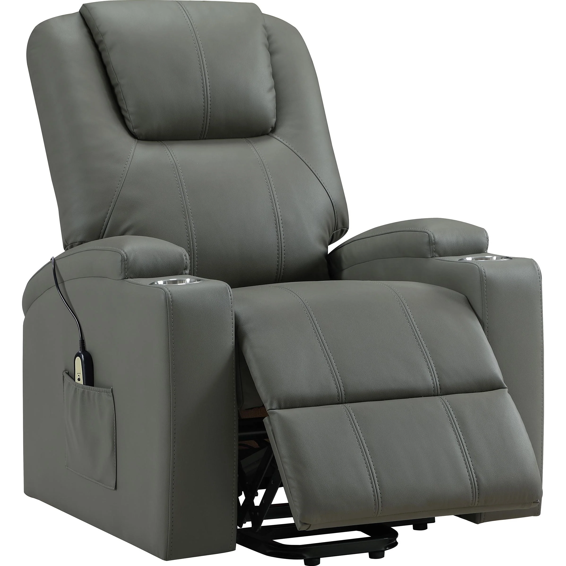 Coaster Furniture Armstrong Leather Look Lift Chair 609478P - Image 2