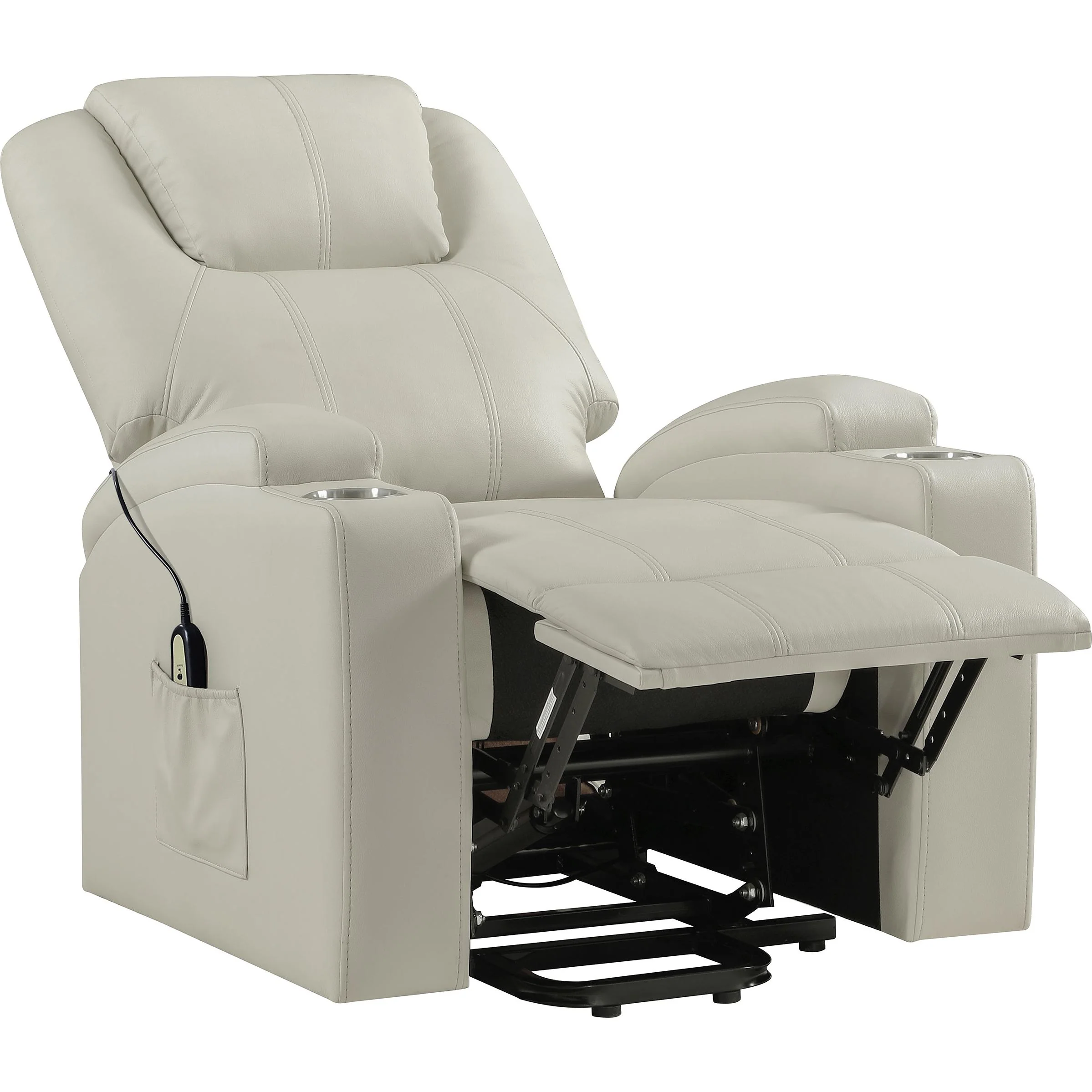 Coaster Furniture Armstrong Leather Look Lift Chair 609477P - Image 3