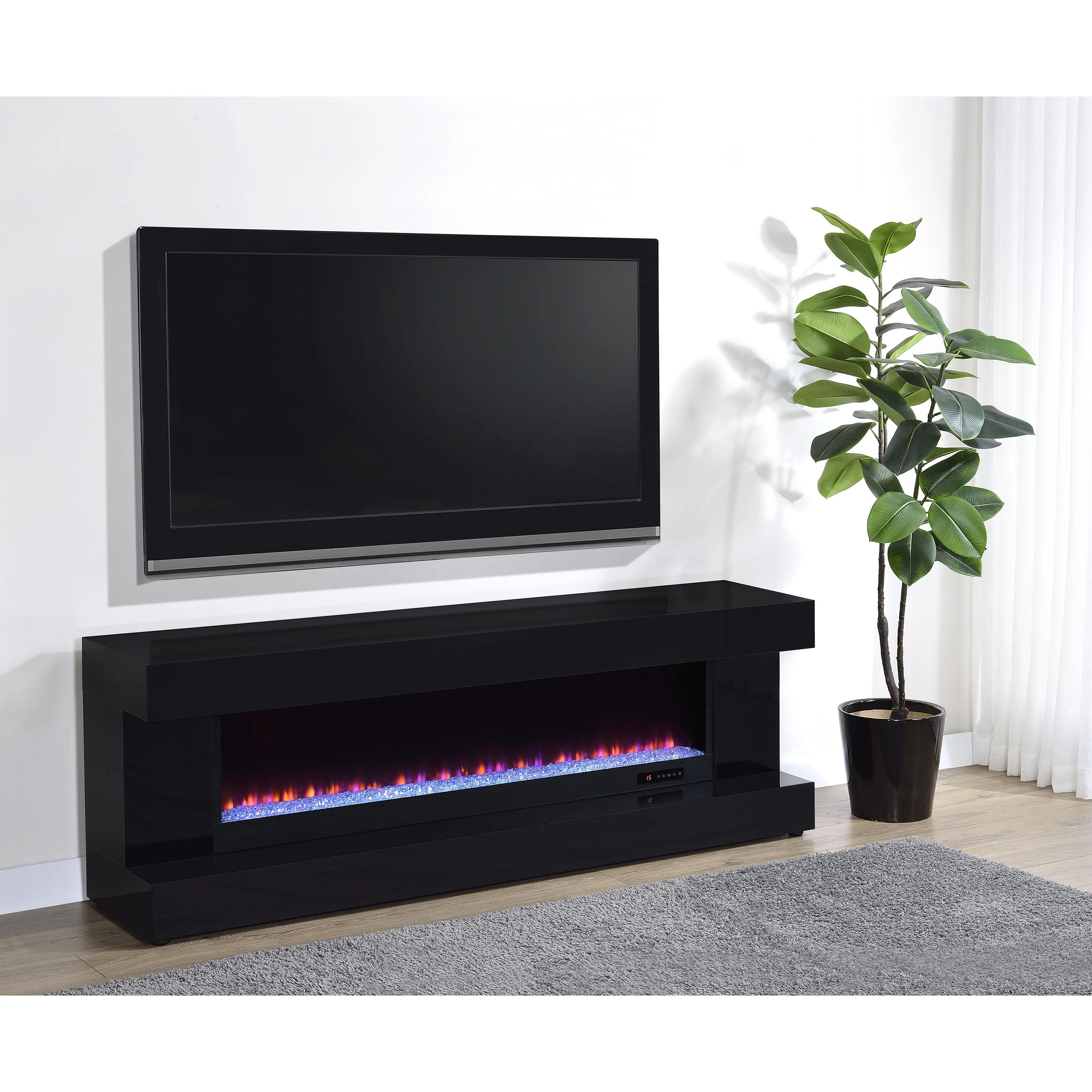 Coaster Furniture Mallory TV Stand 701803 - Image 2