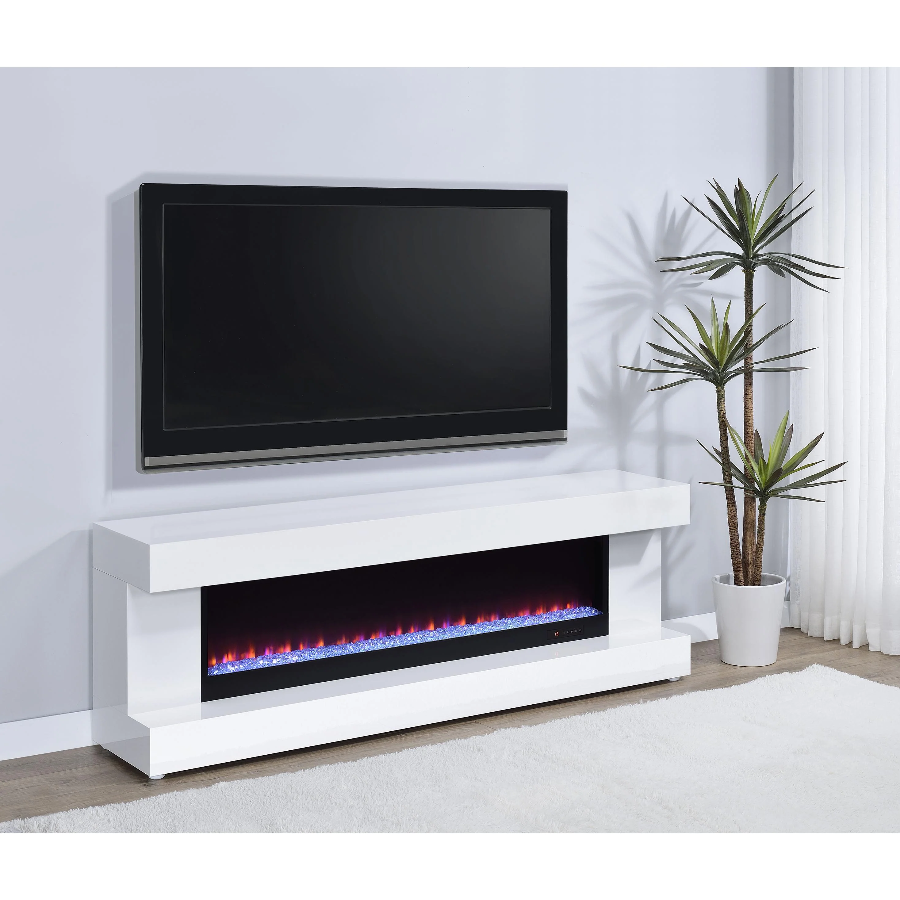 Coaster Furniture Mallory TV Stand 701813 - Image 2