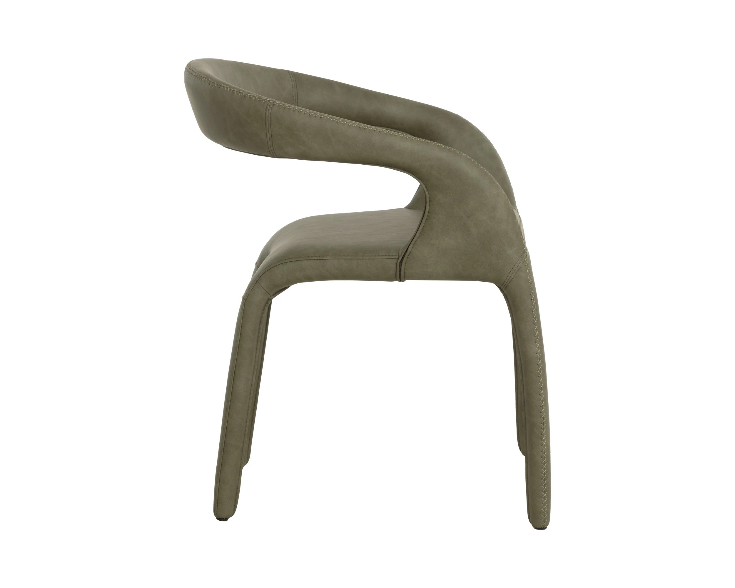 Atika Dining Armchair - Ivanhoe Pine - Image 3