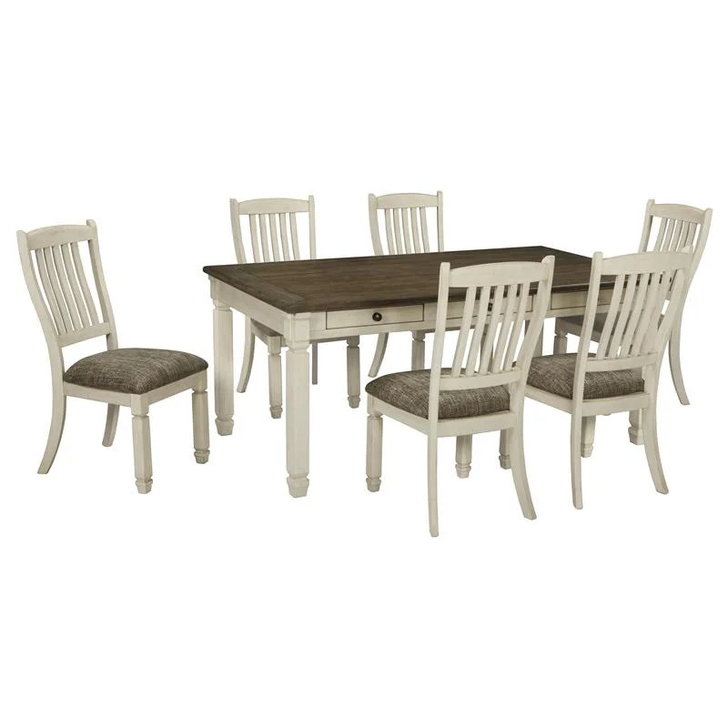 Signature Design by Ashley Bolanburg D647D8 7 pc Dining Set - Image 2