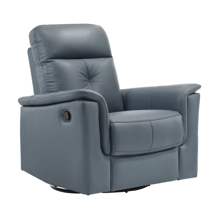 9620BGY-1 Swivel Glider Reclining Chair - Image 1
