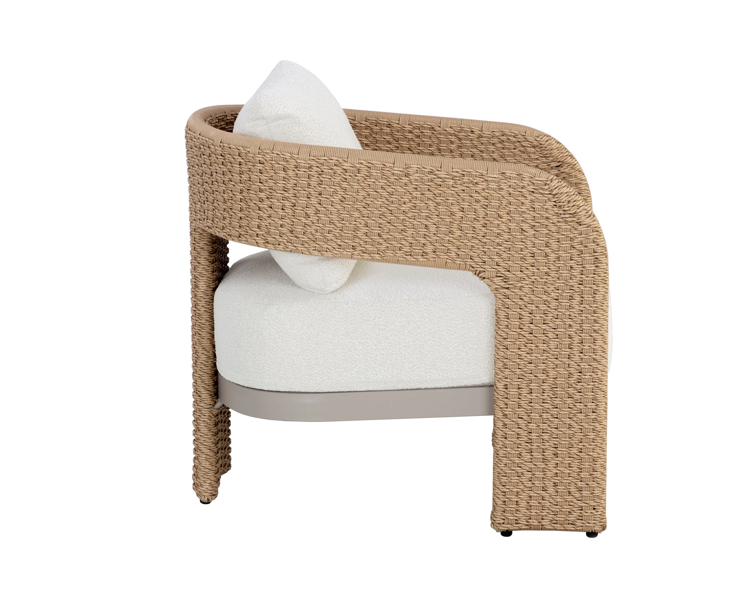 Pylos Lounge Chair - Natural - Louis Cream - Image 3