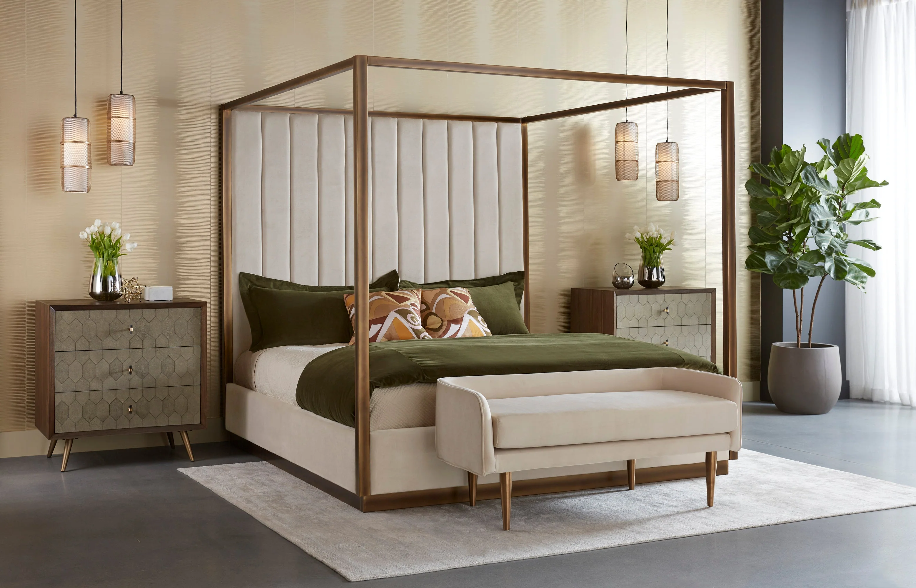 Casette Canopy Bed - King - Piccolo Prosecco - Image 2