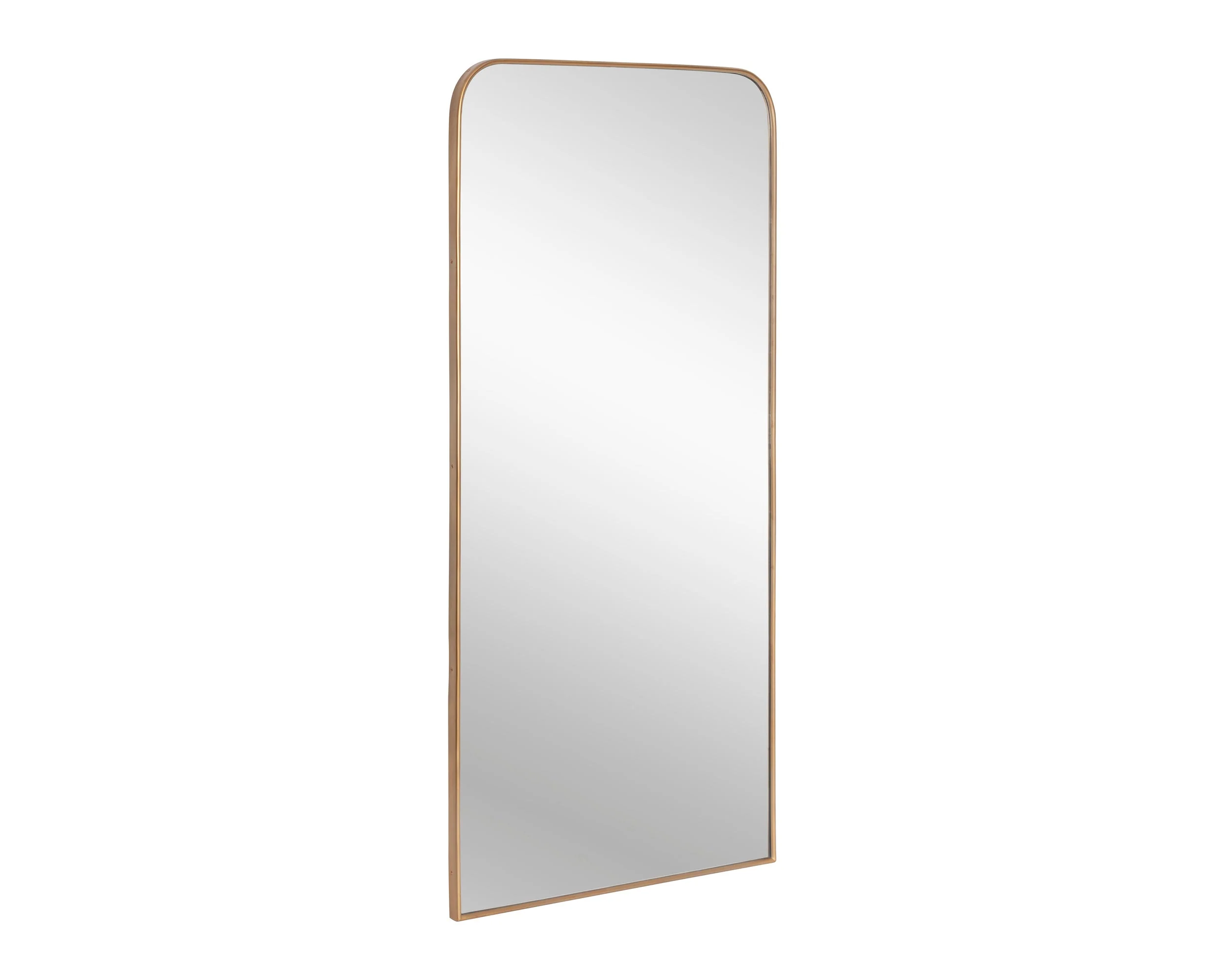 Calabasas Floor Mirror - Brass - Image 3