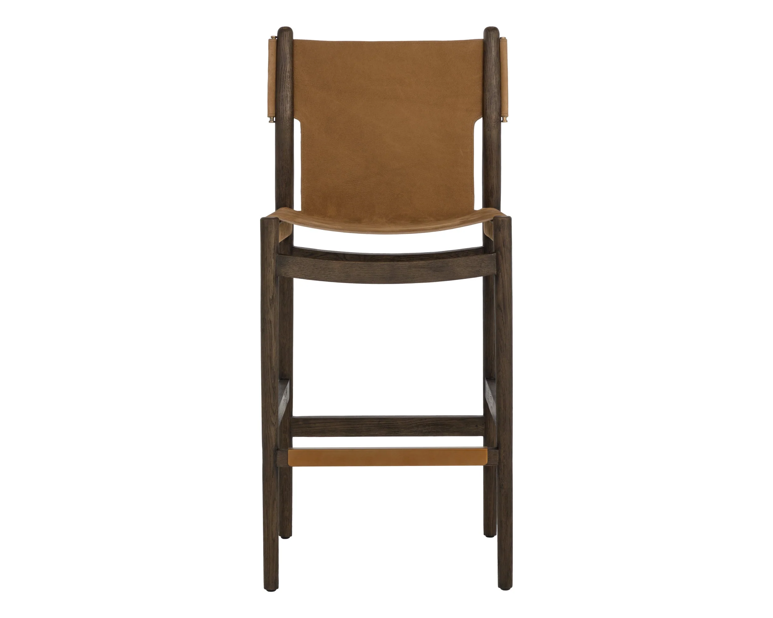 Argus Barstool - Nubuck Caramel Leather - Image 2