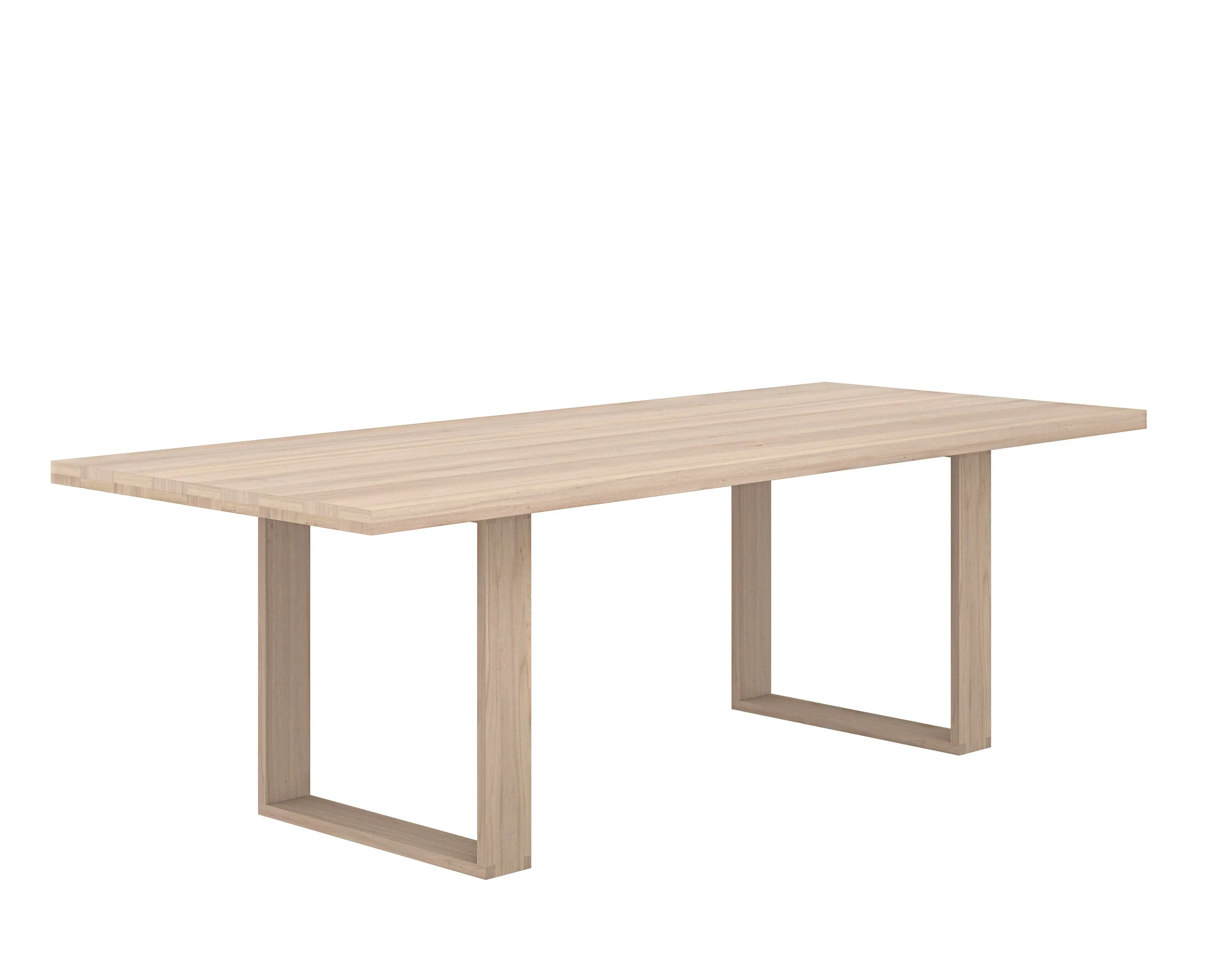 Thanus Dining Table – Light Oak – 94.5″