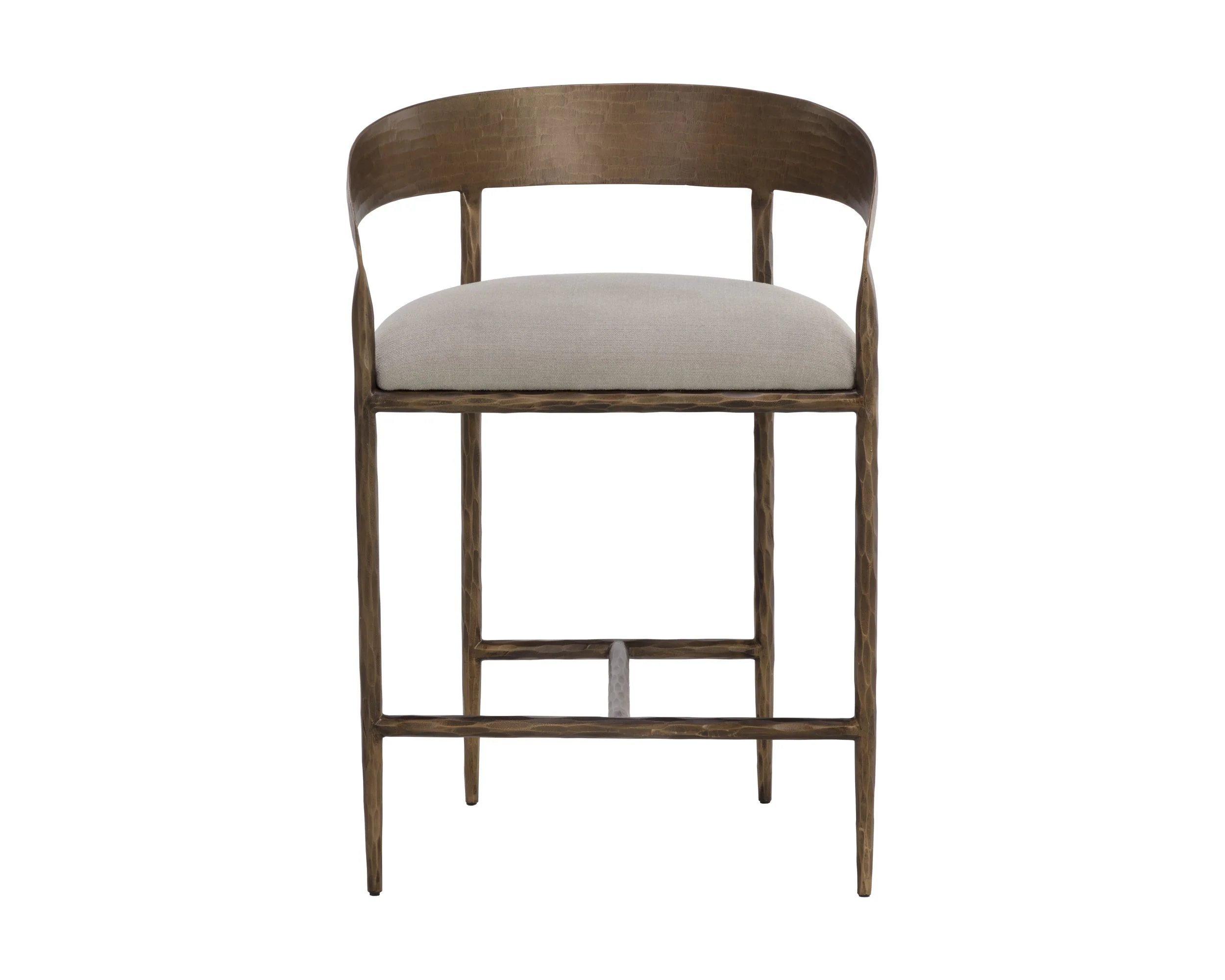 Zanatta Counter Stool - Zenith Taupe Grey - Image 2