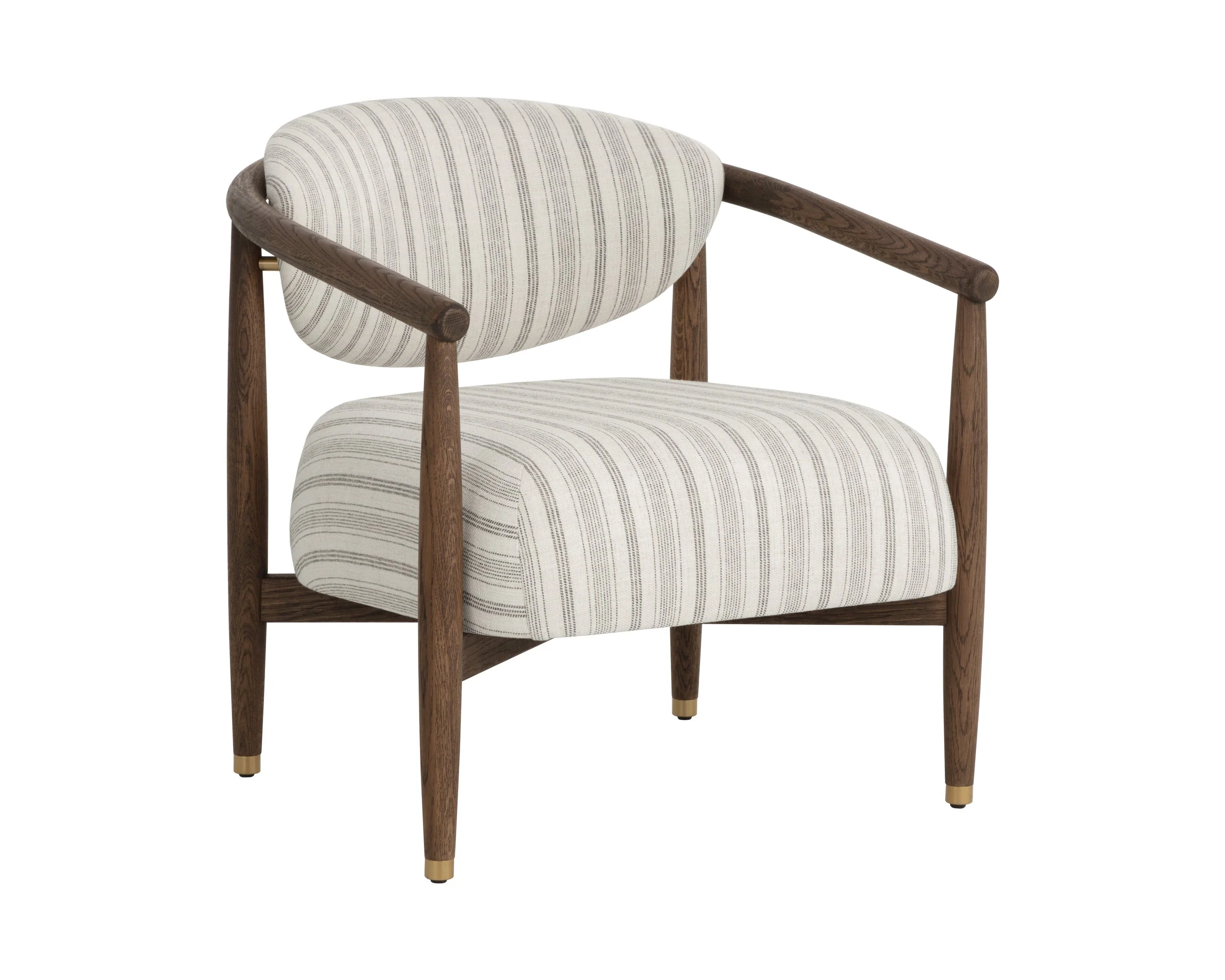 Sigrid Lounge Chair – Antique Brown – Gifford Script