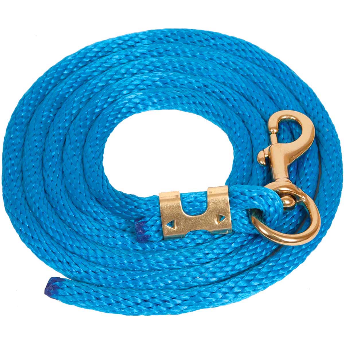 9'L Solid Color Poly Lead Rope with Bolt Snap - Image 3