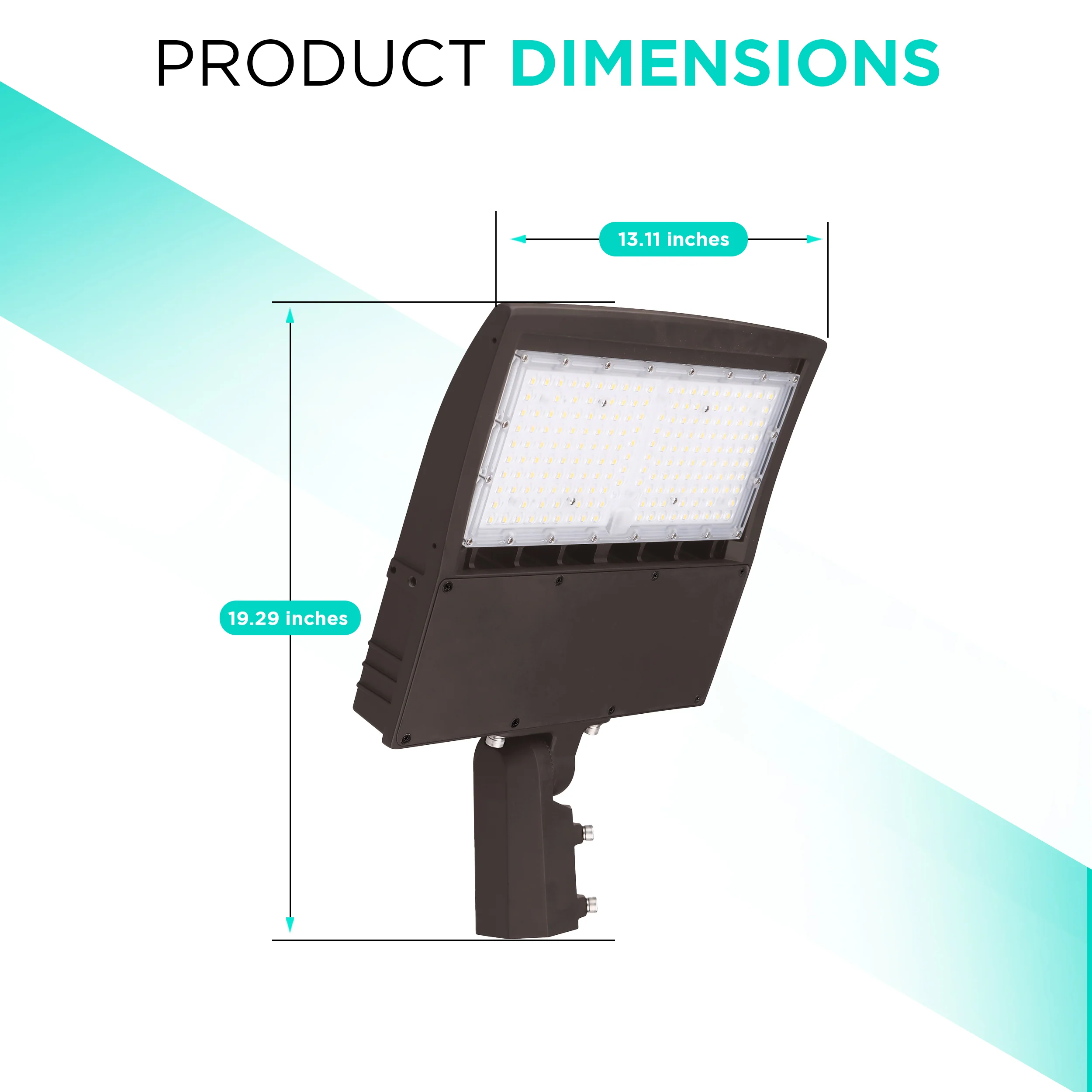 150W AL5 Series Area/Flood Light - 5700K - 21000lms - IP65 UL Listed #202 - Image 3
