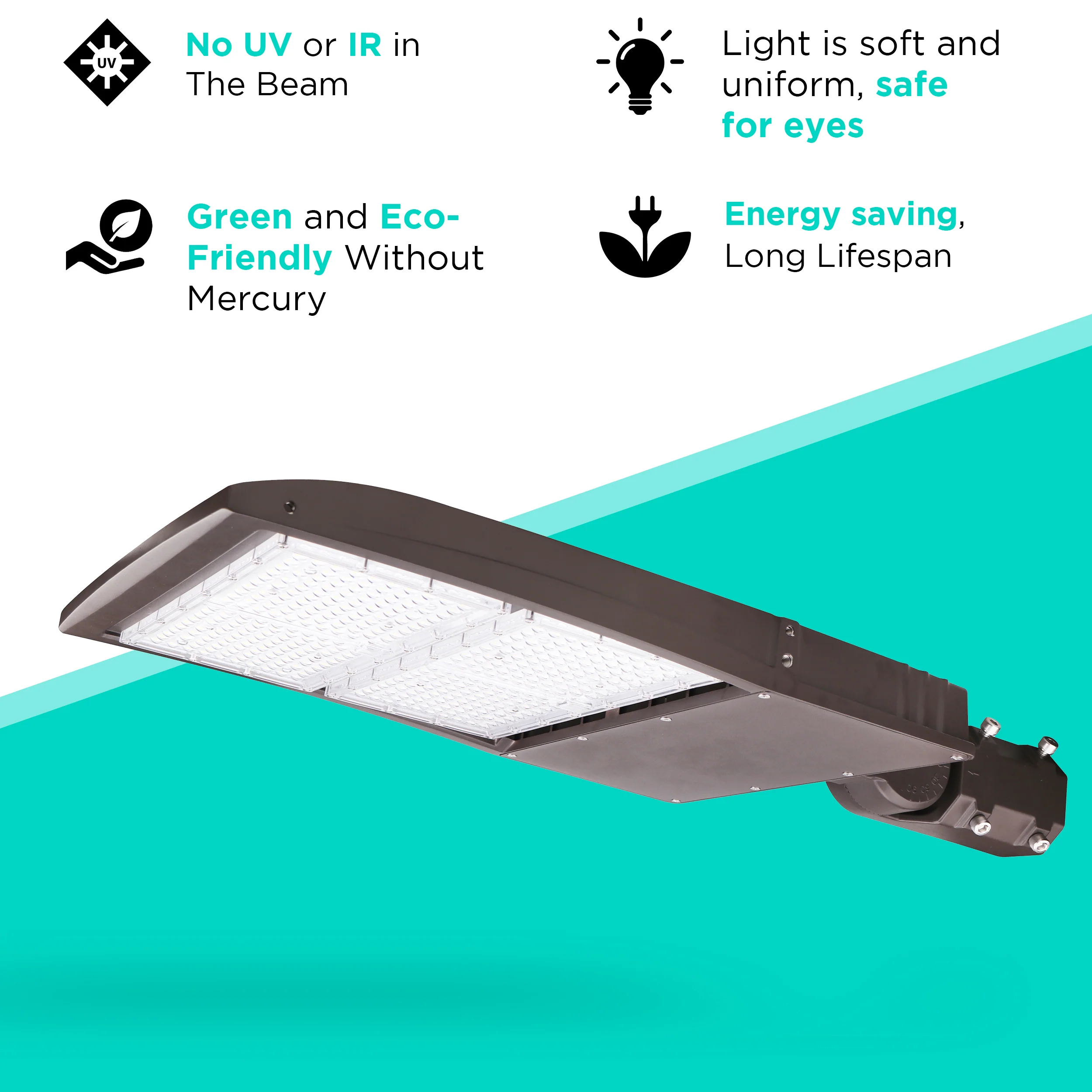200W AL5 Series Area/Flood Light - 5000K - 29000lms - IP65 UL Listed - Image 3