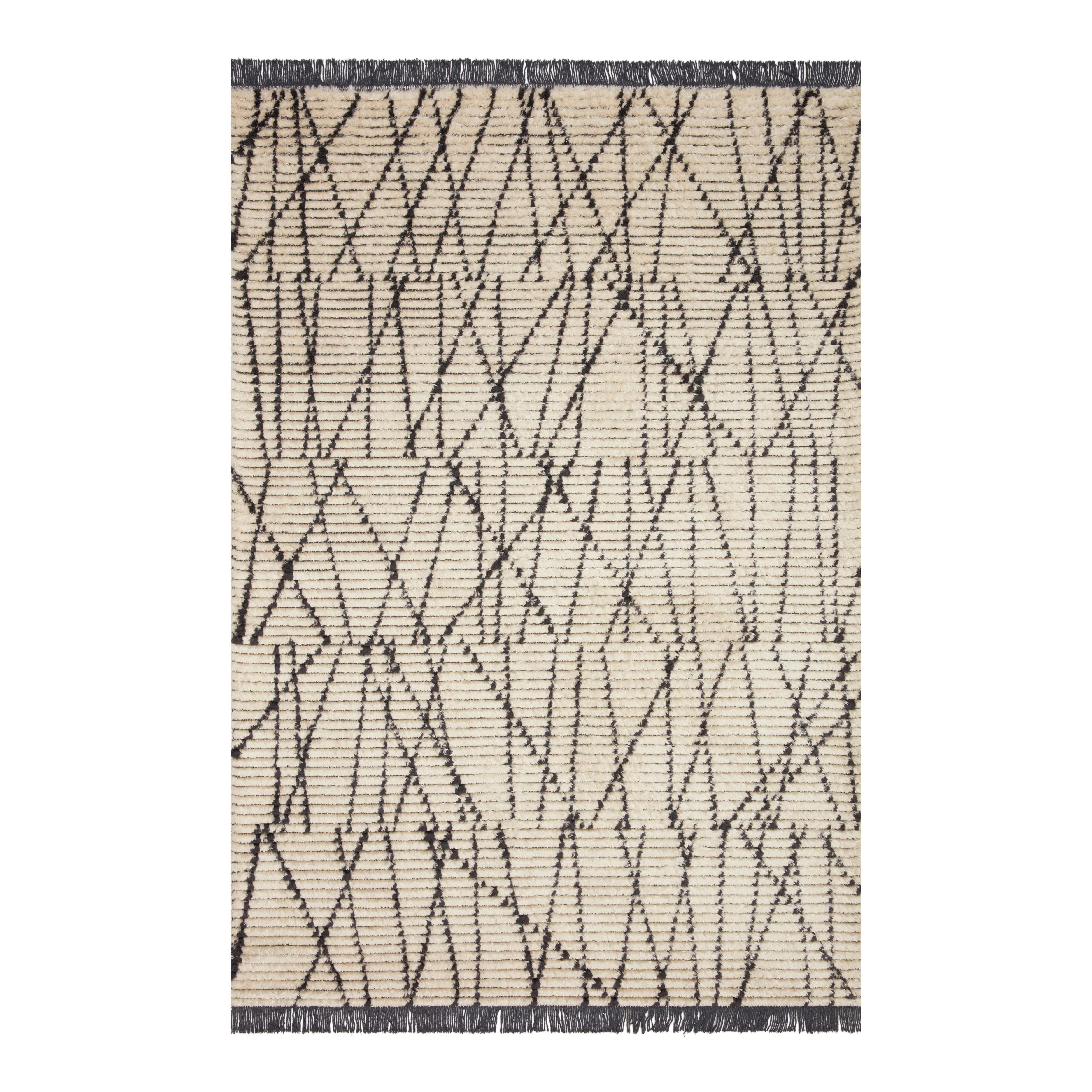 Chris Loves Julia x Loloi | Alice Collection | Cream / Charcoal | ALI-01 - Image 1