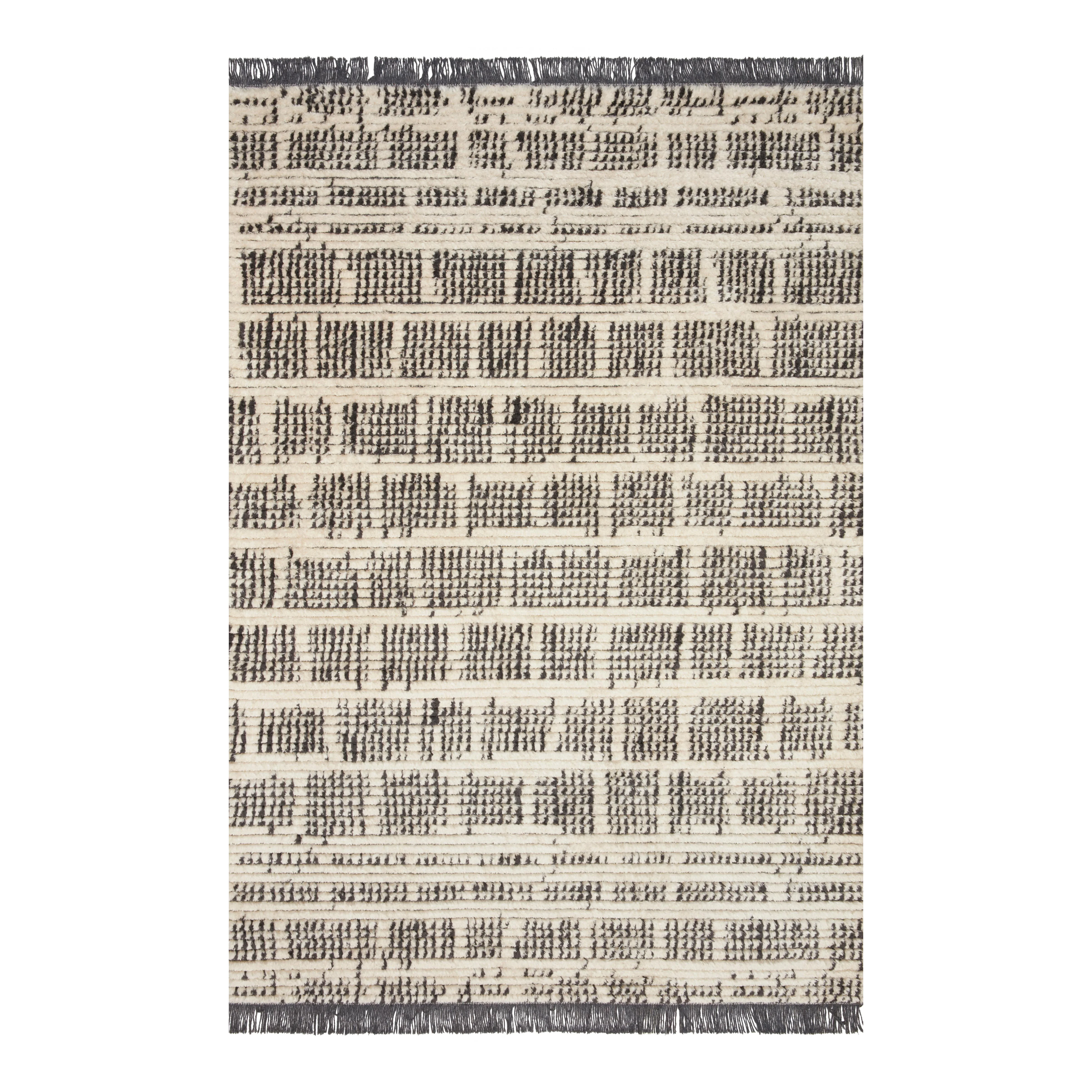 Chris Loves Julia x Loloi | Alice Collection | Cream / Charcoal | ALI-02 - Image 1