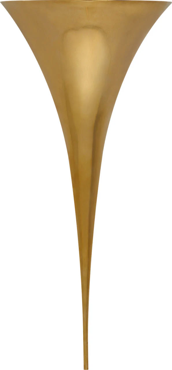 Alina Tail Sconce | Hand-Rubbed Antique Brass - Image 1