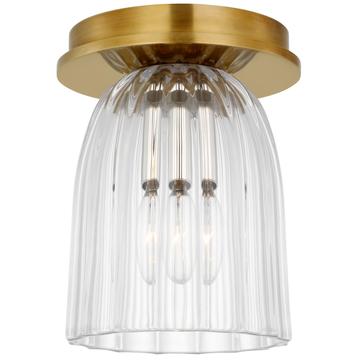 Asalea 5″ Solitaire Flush Mount