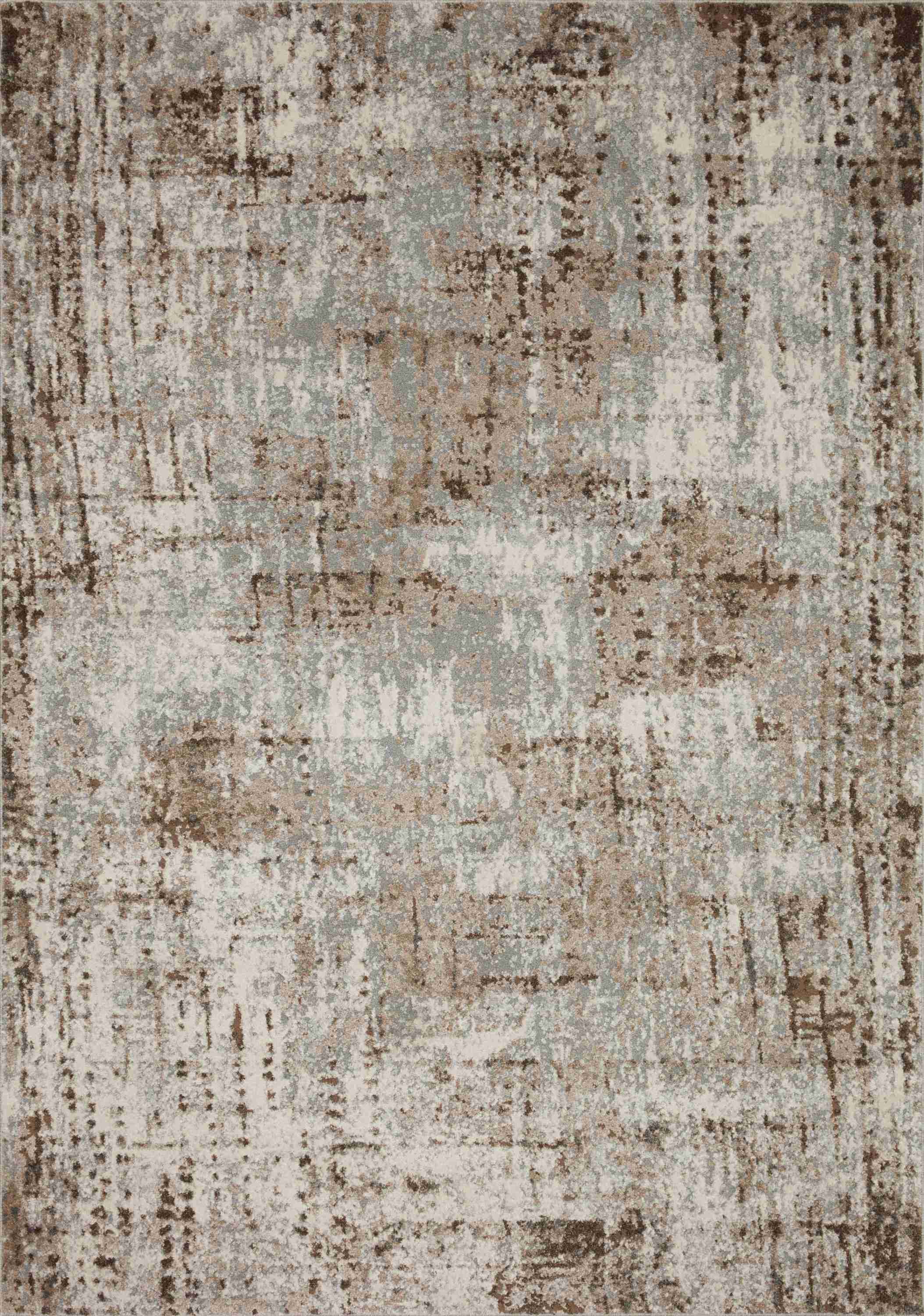 Loloi II | Austen Collection | Natural / Mocha | AUS-01 - Image 1