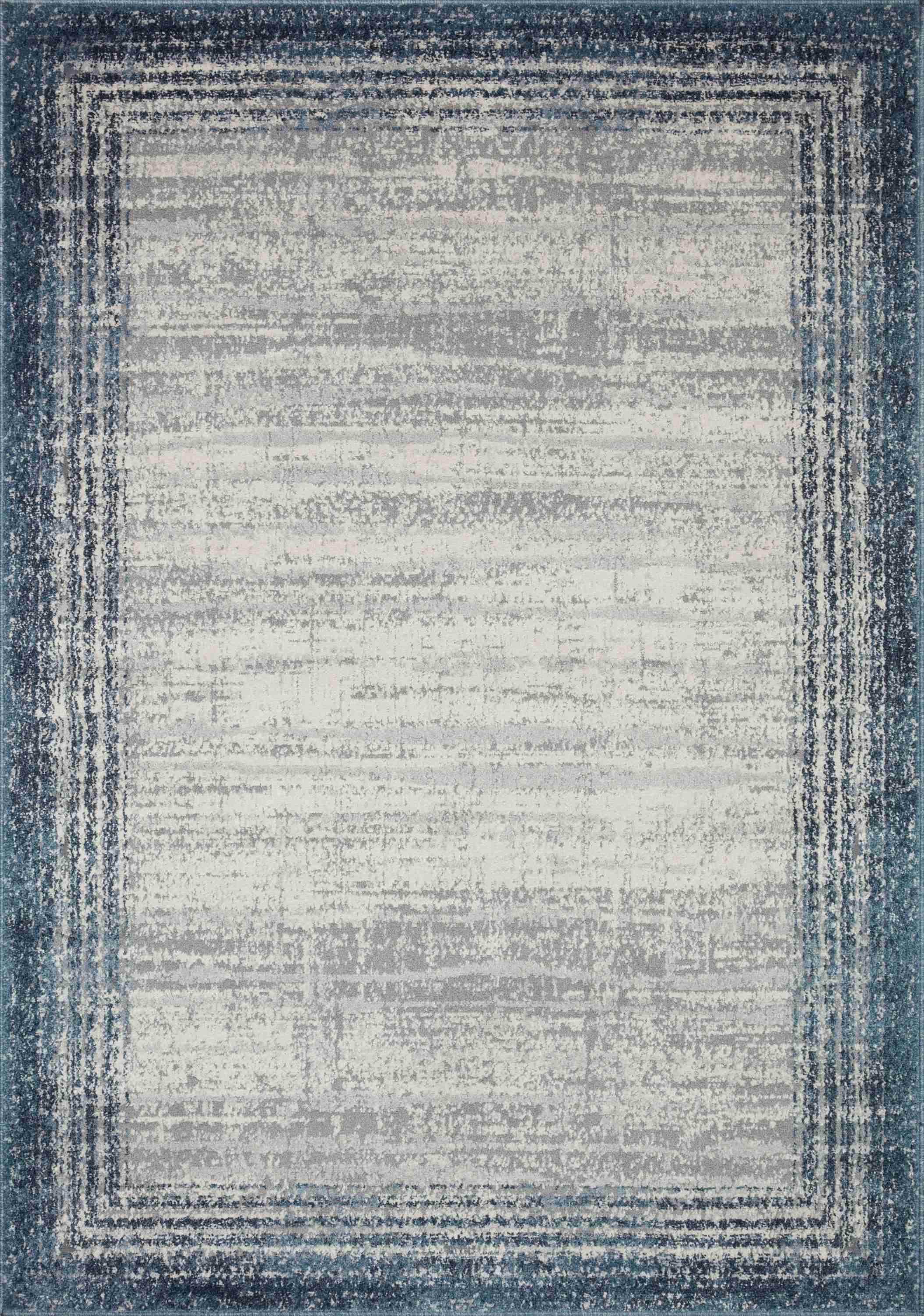 Loloi II | Austen Collection | Pebble / Blue | AUS-02 - Image 1