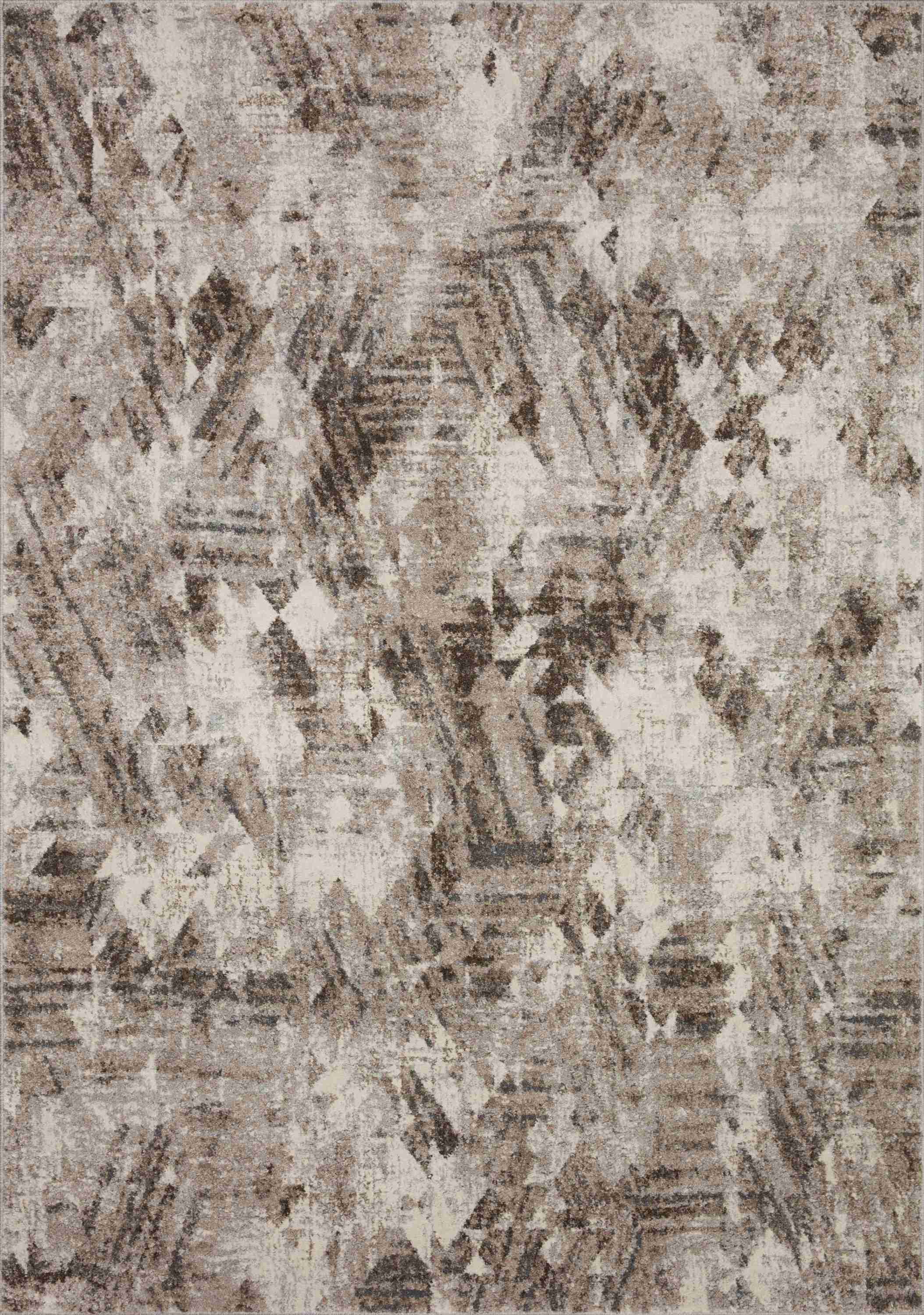 Loloi II | Austen Collection | Natural / Mocha | AUS-03 - Image 1
