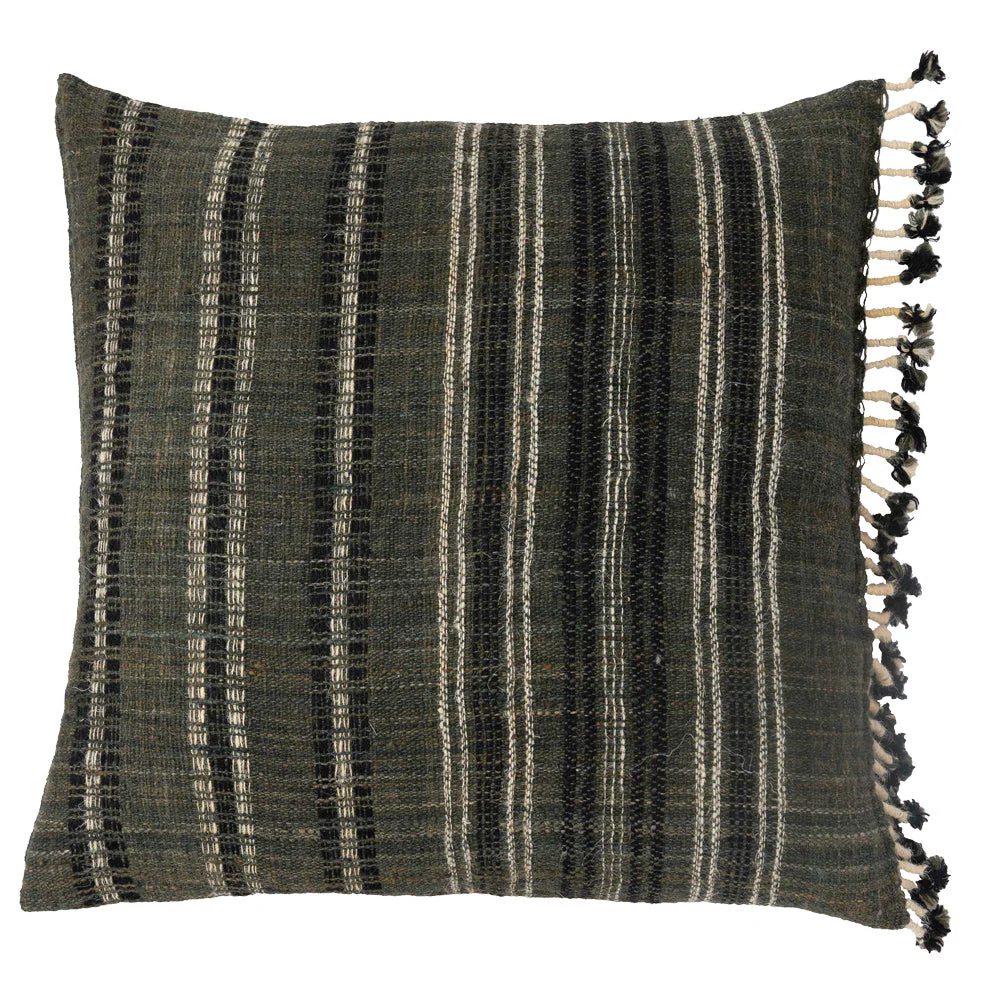 Akriti Charcoal Pillow