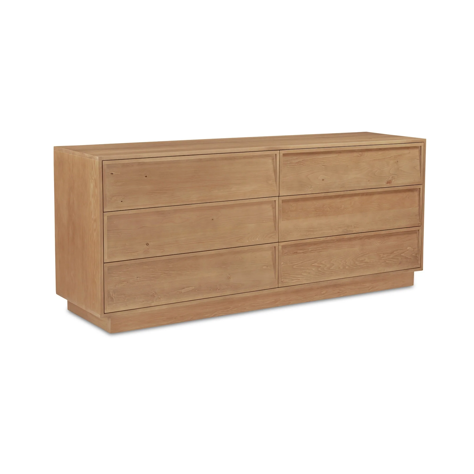 Hudson 6 Drawer Dresser Natural - Image 2