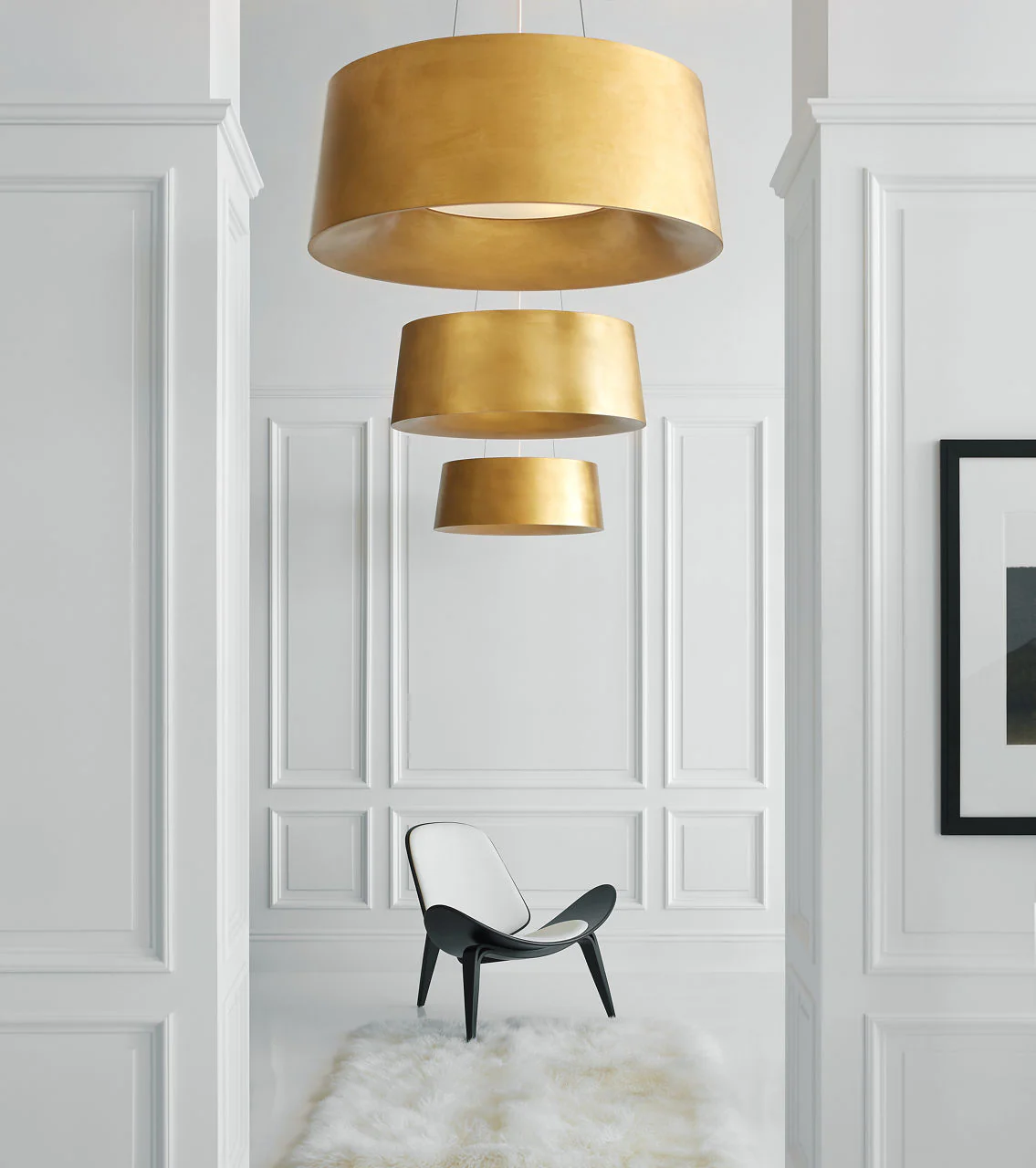 Halo Medium Hanging Shade | Gild - Image 2