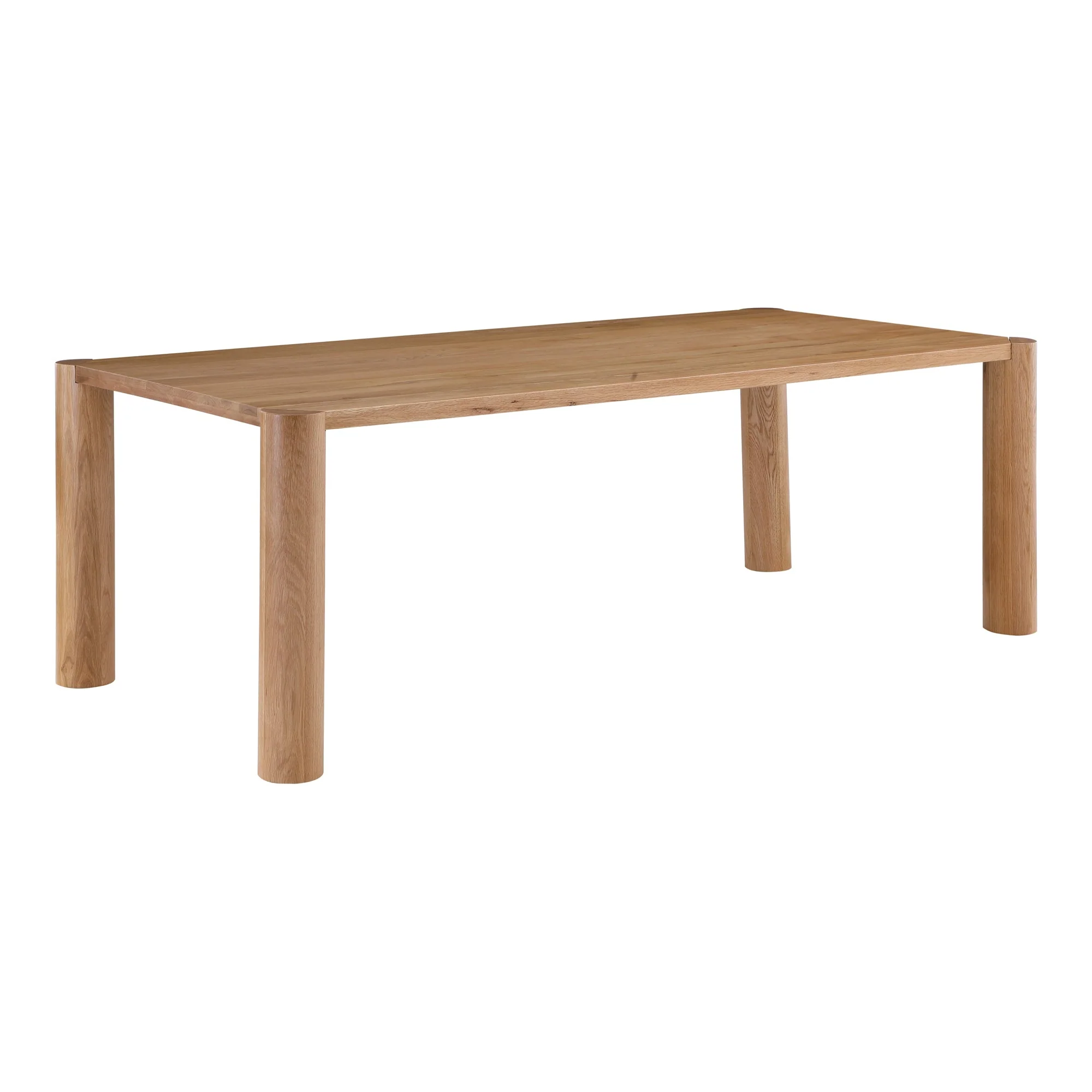 Post Small Dining Table Natural Oak - Image 2