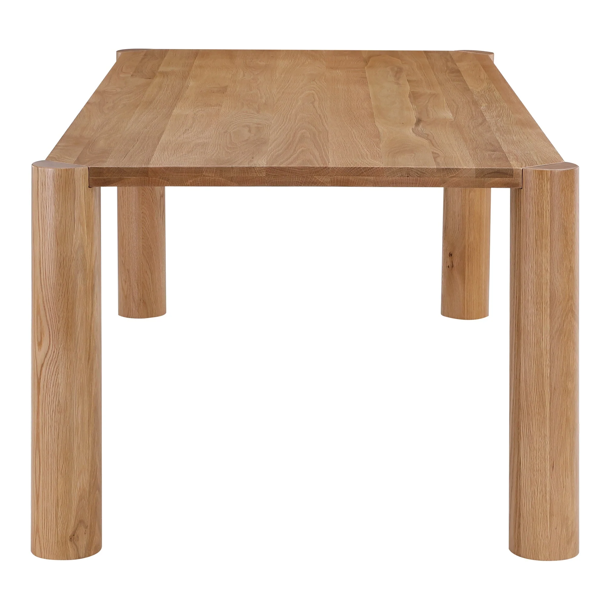 Post Small Dining Table Natural Oak - Image 3