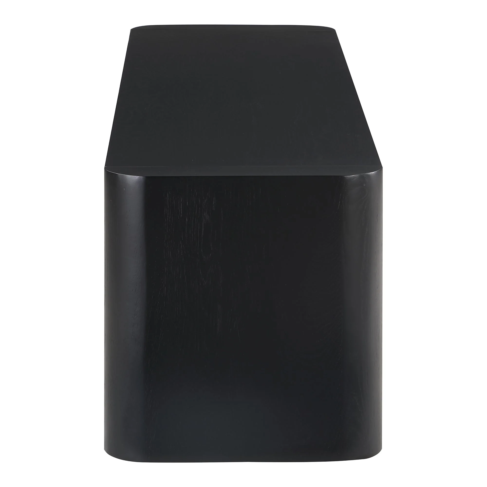 Post Large Dining Bench Black - Image 3