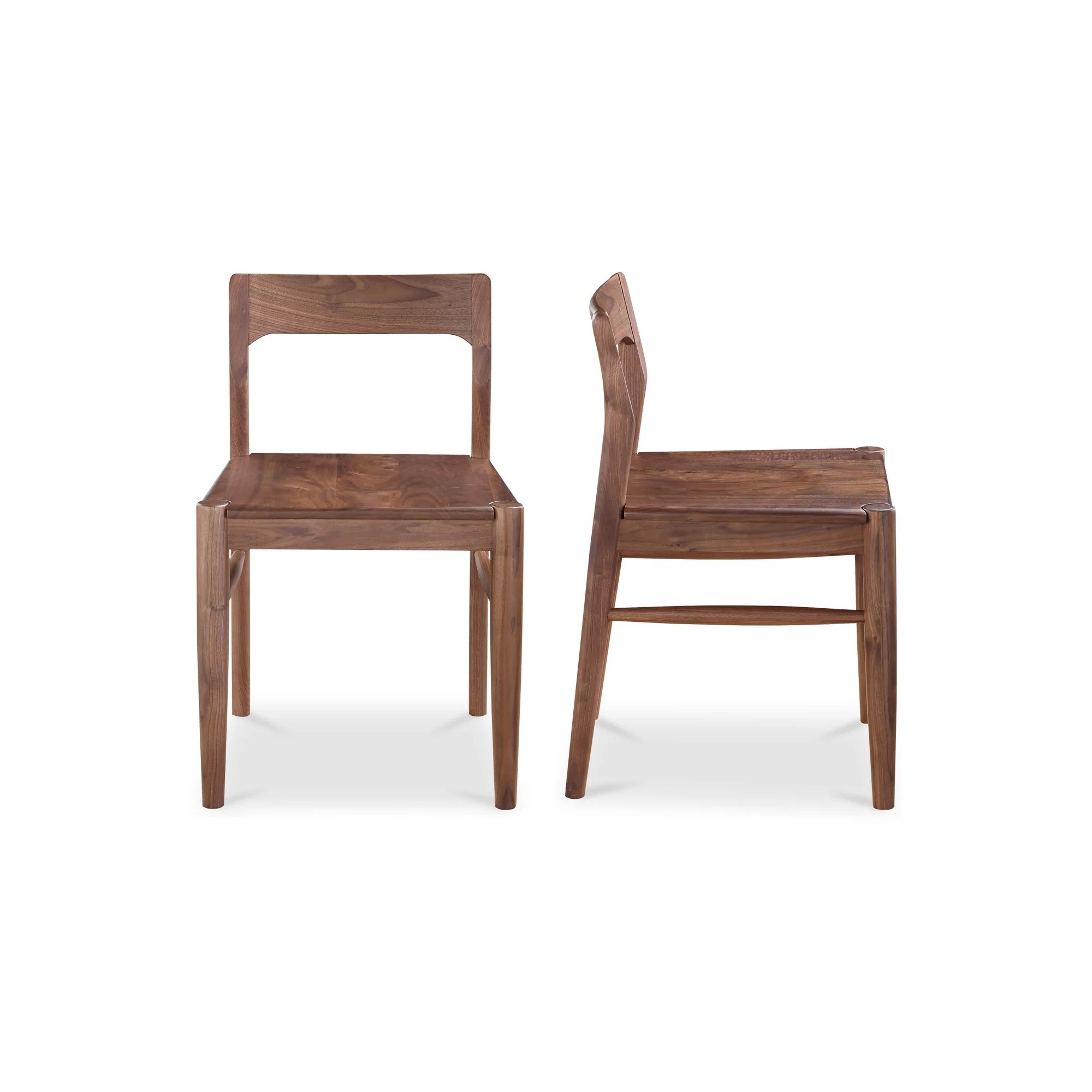 Owing Dining Chair Walnut Brown - Set Of Two - Image 2